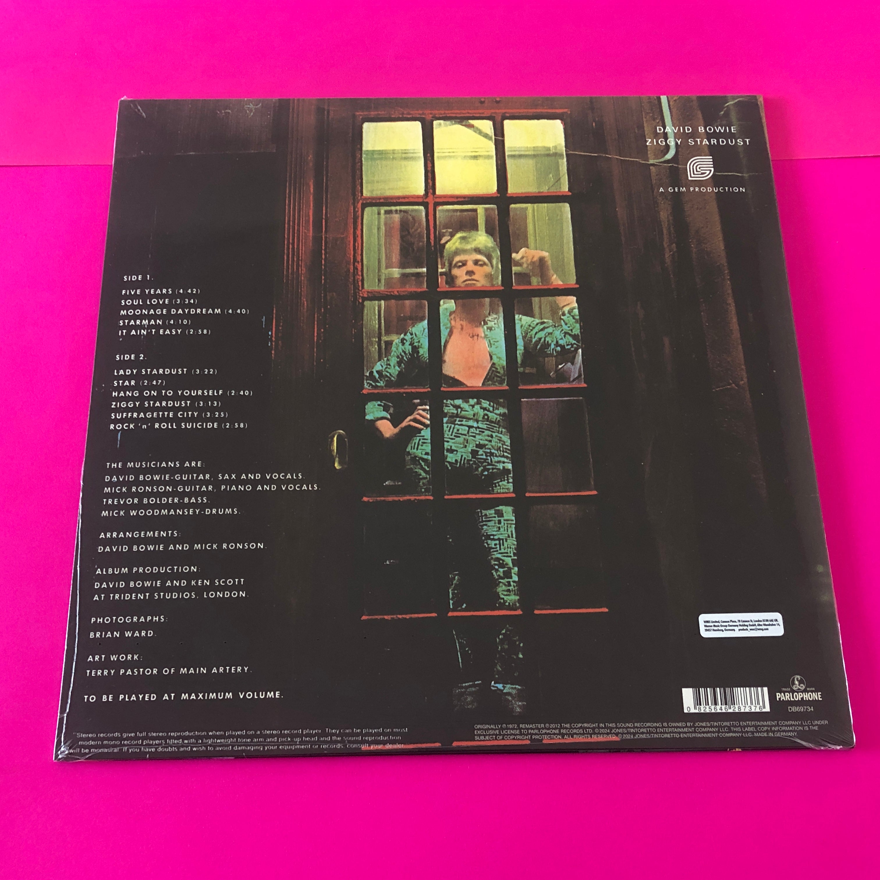 David Bowie : The Rise And Fall Of Ziggy Stardust And The Spiders From Mars (LP,Album,Reissue,Remastered,Repress,Stereo)