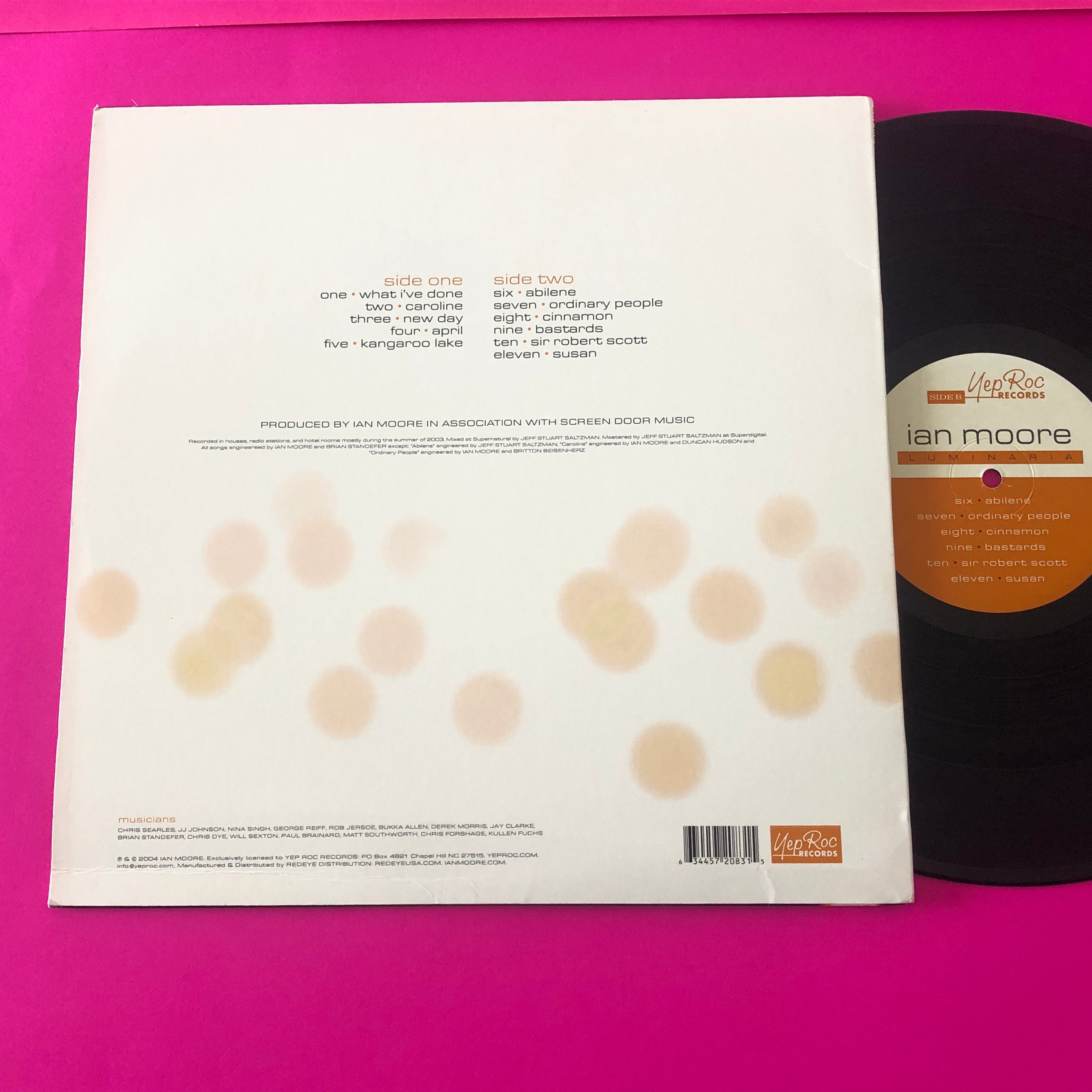 Ian Moore : Luminaria (LP, Album, 180)