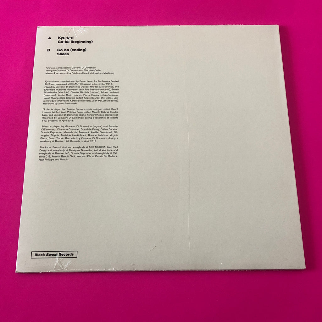 Giovanni Di Domenico : Musica Per Insiemi (LP, Album)