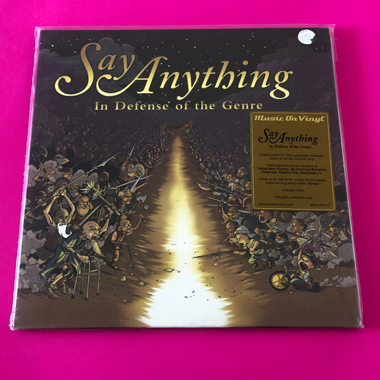 Say Anything : In Defense Of The Genre (2xLP, Album, Ltd, Num, RE, Cle)