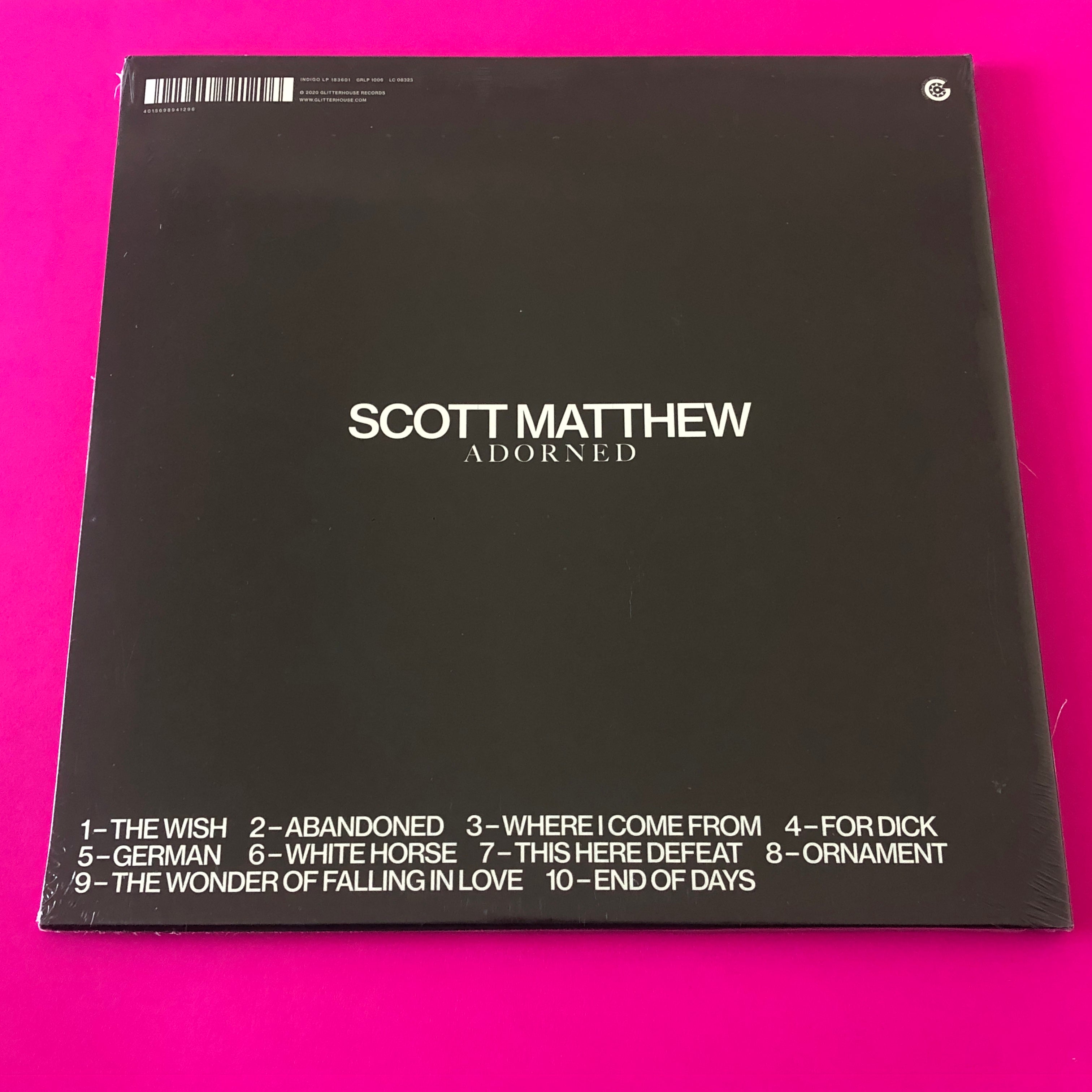 Scott Matthew : Adorned (LP, Album, 180)