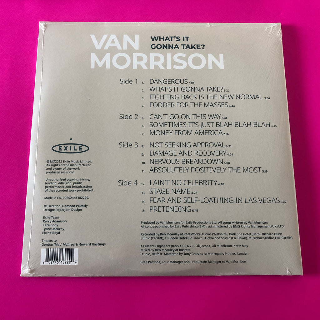 Van Morrison : What's It Gonna Take? (2xLP, Album, Ltd, Gre)