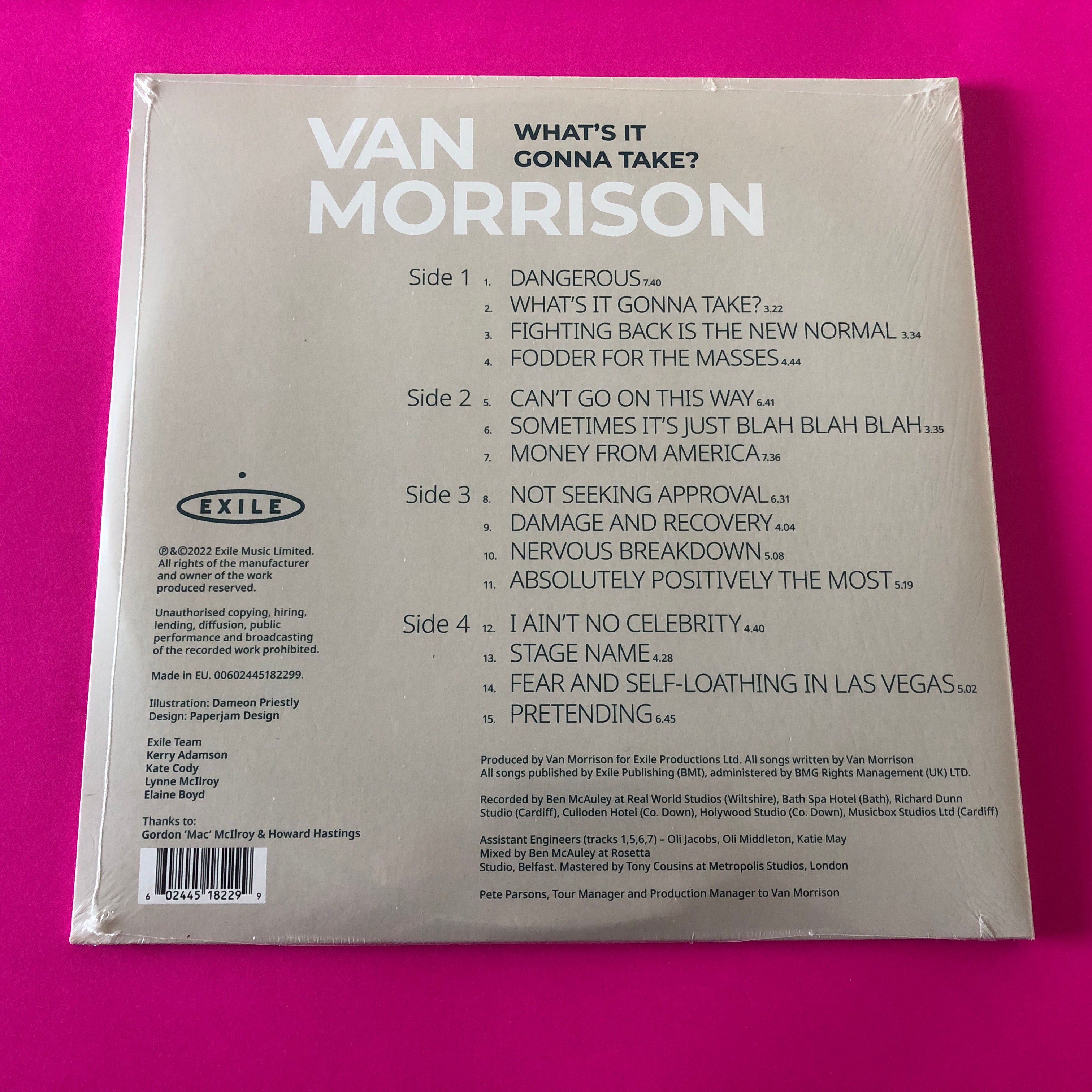 Van Morrison : What's It Gonna Take? (2xLP, Album, Ltd, Gre)