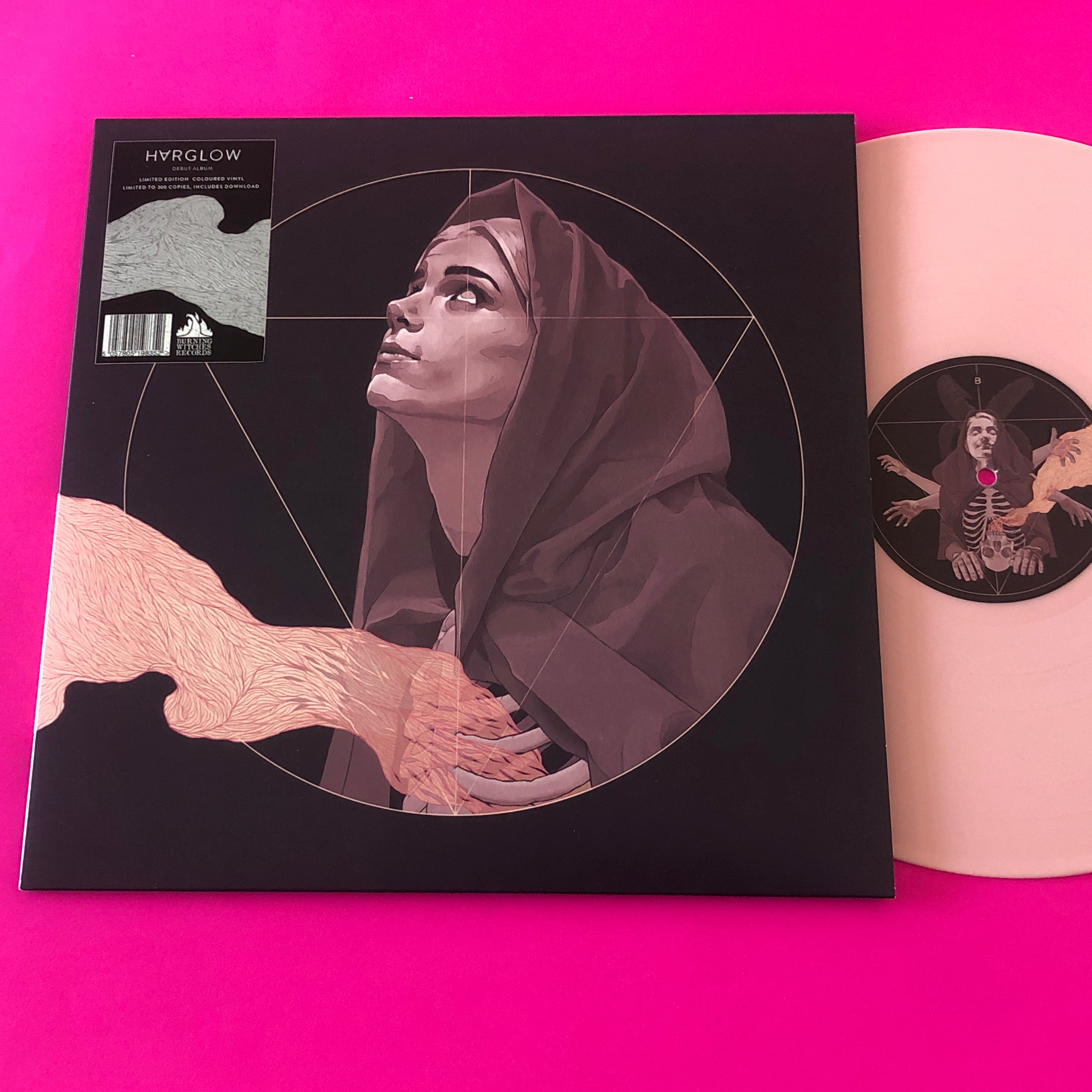 Harglow : Harglow (LP, Album, Ltd, RP, Pin)