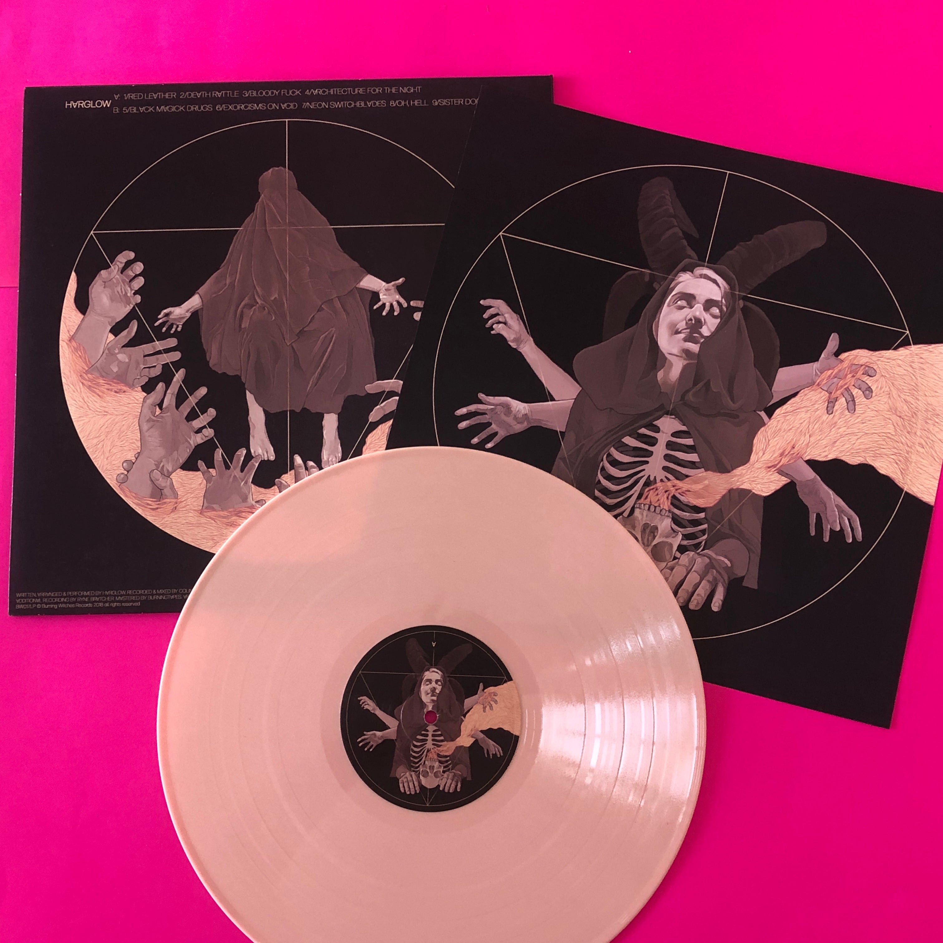 Harglow : Harglow (LP, Album, Ltd, RP, Pin)