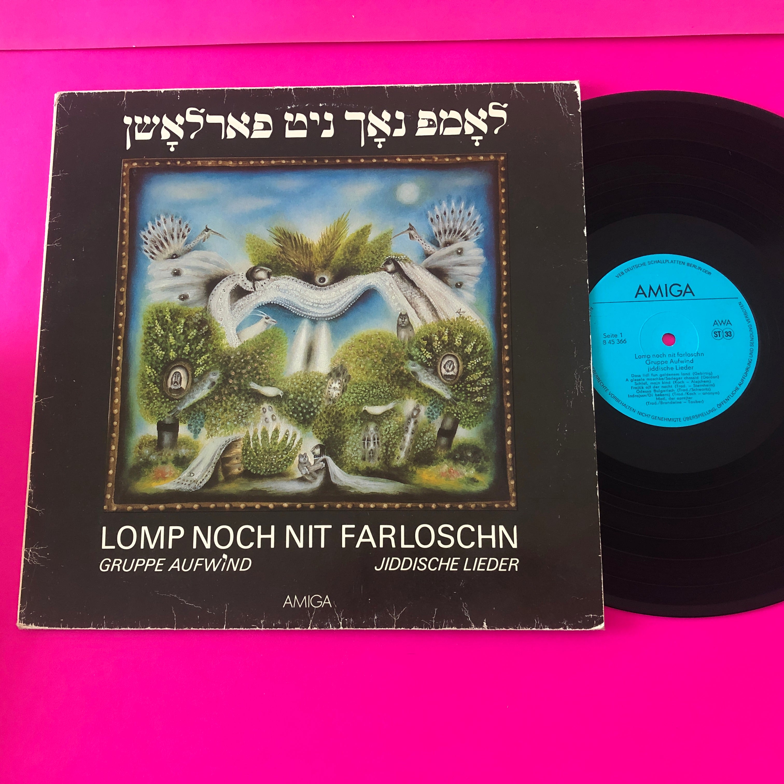 Aufwind : Lomp Noch Nit Farloschn (Jiddische Lieder) (LP, Album)