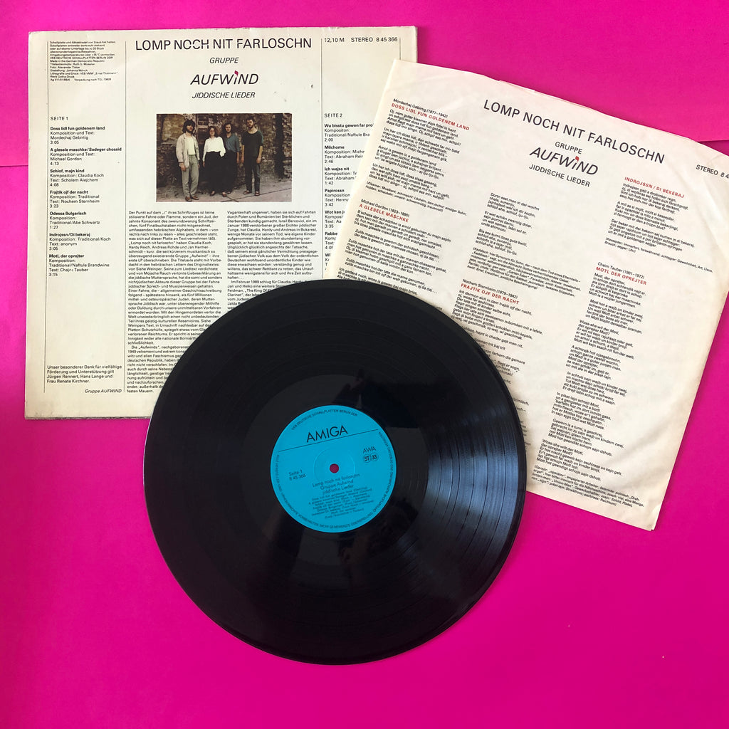 Aufwind : Lomp Noch Nit Farloschn (Jiddische Lieder) (LP, Album)