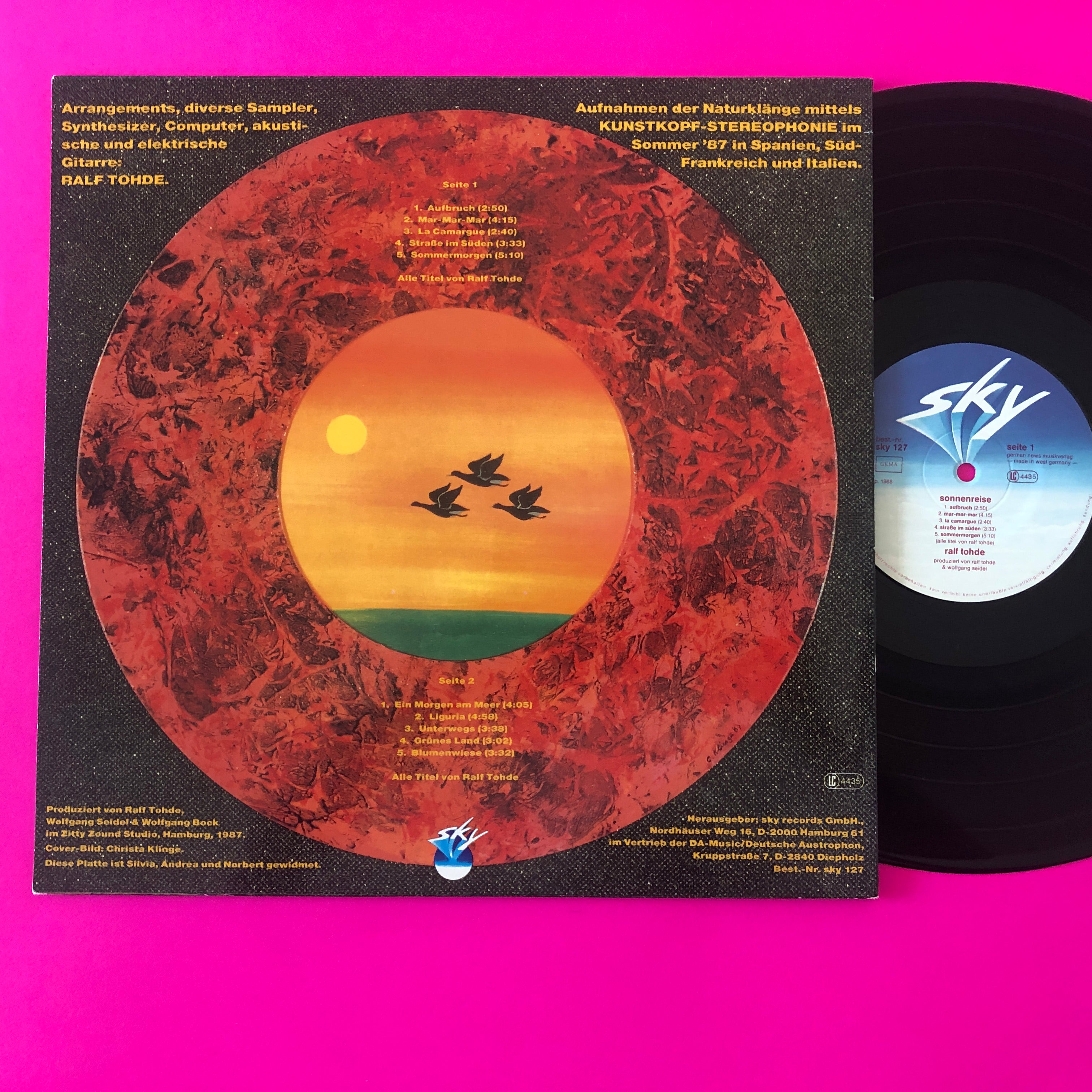 Ralf Tohde : Sonnenreise (LP, Album)
