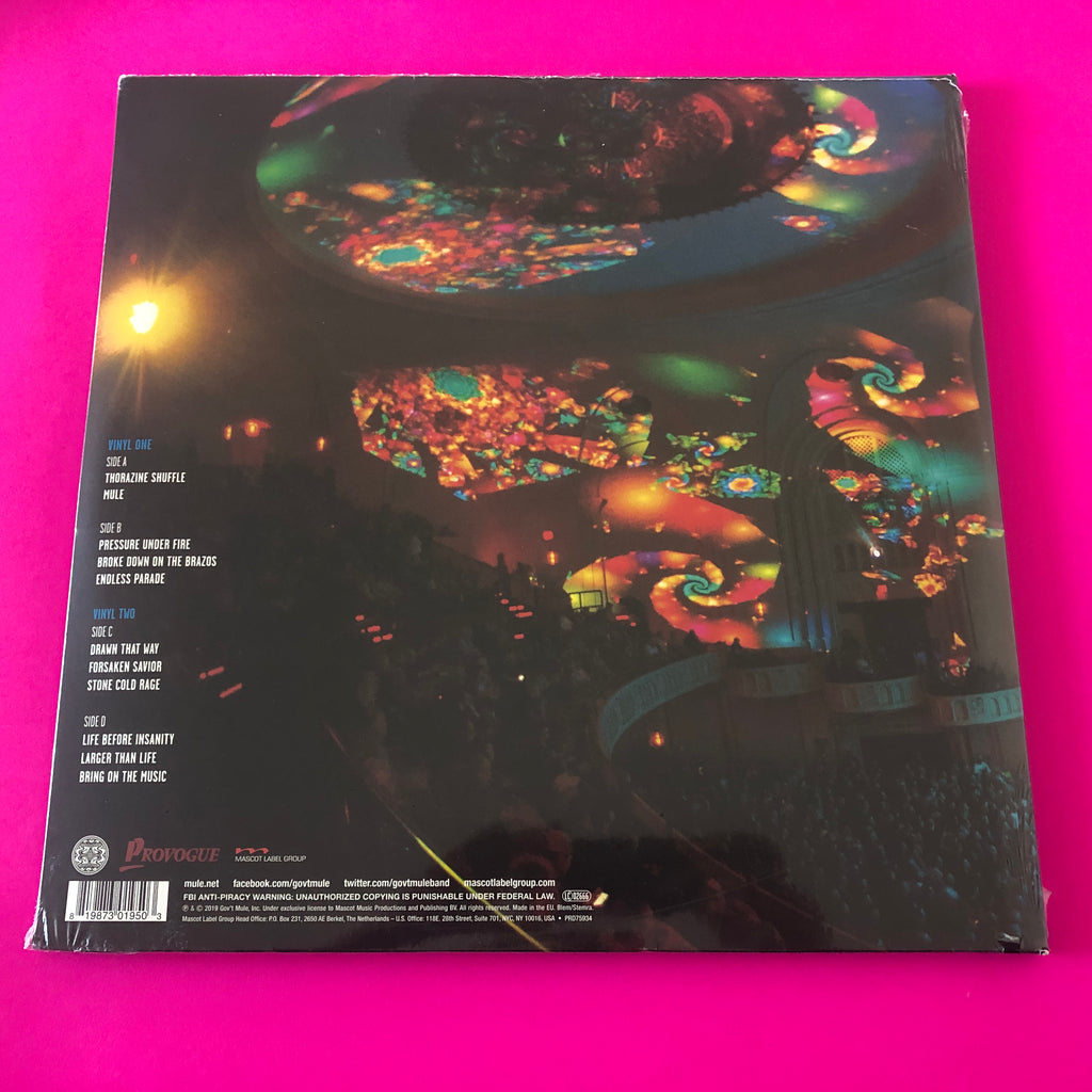 Gov't Mule : Bring On The Music / Live At The Capitol Theatre: Vol. 2 (2xLP, Album, Blu)