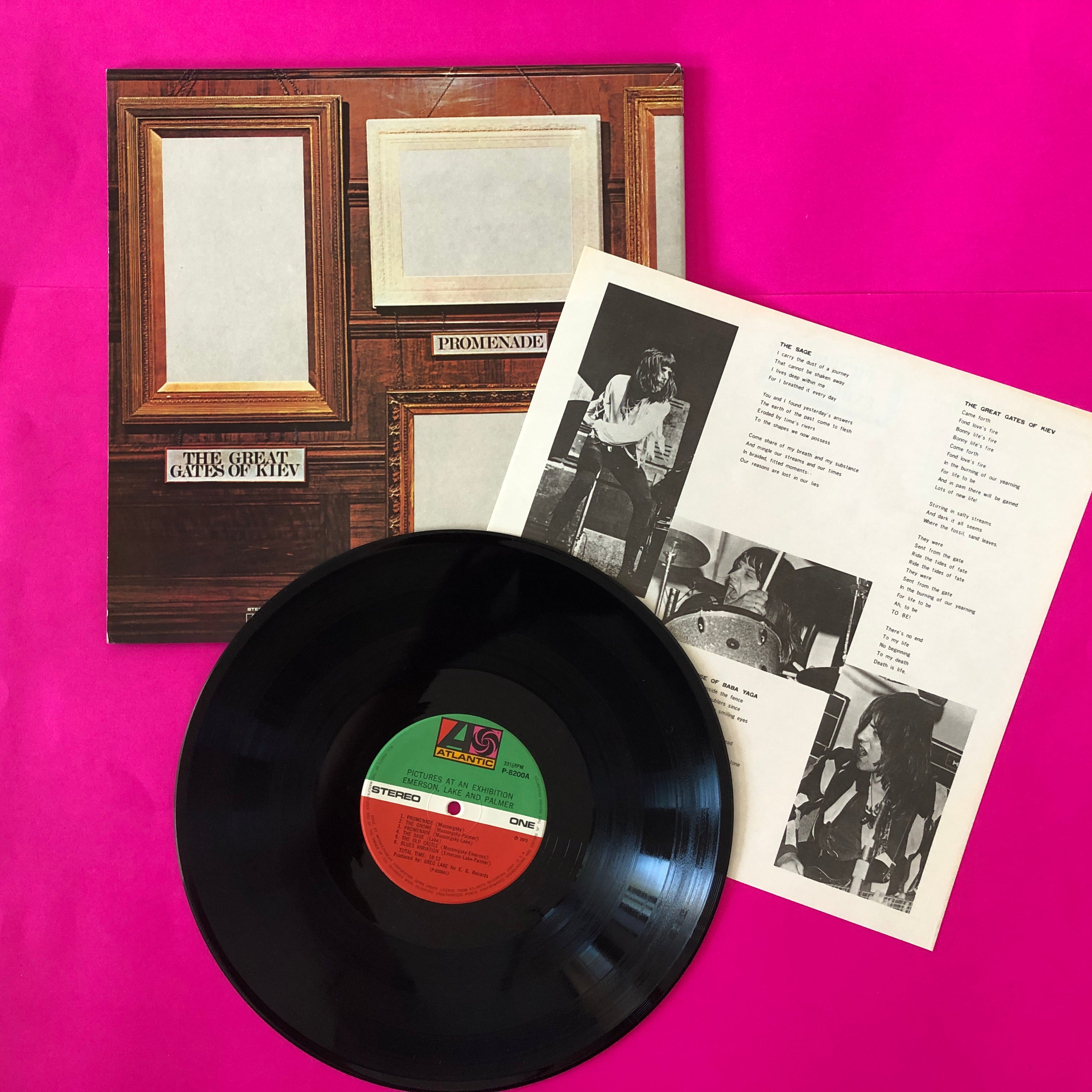 Emerson, Lake & Palmer : Pictures At An Exhibition (LP, Album, RE, Gat)