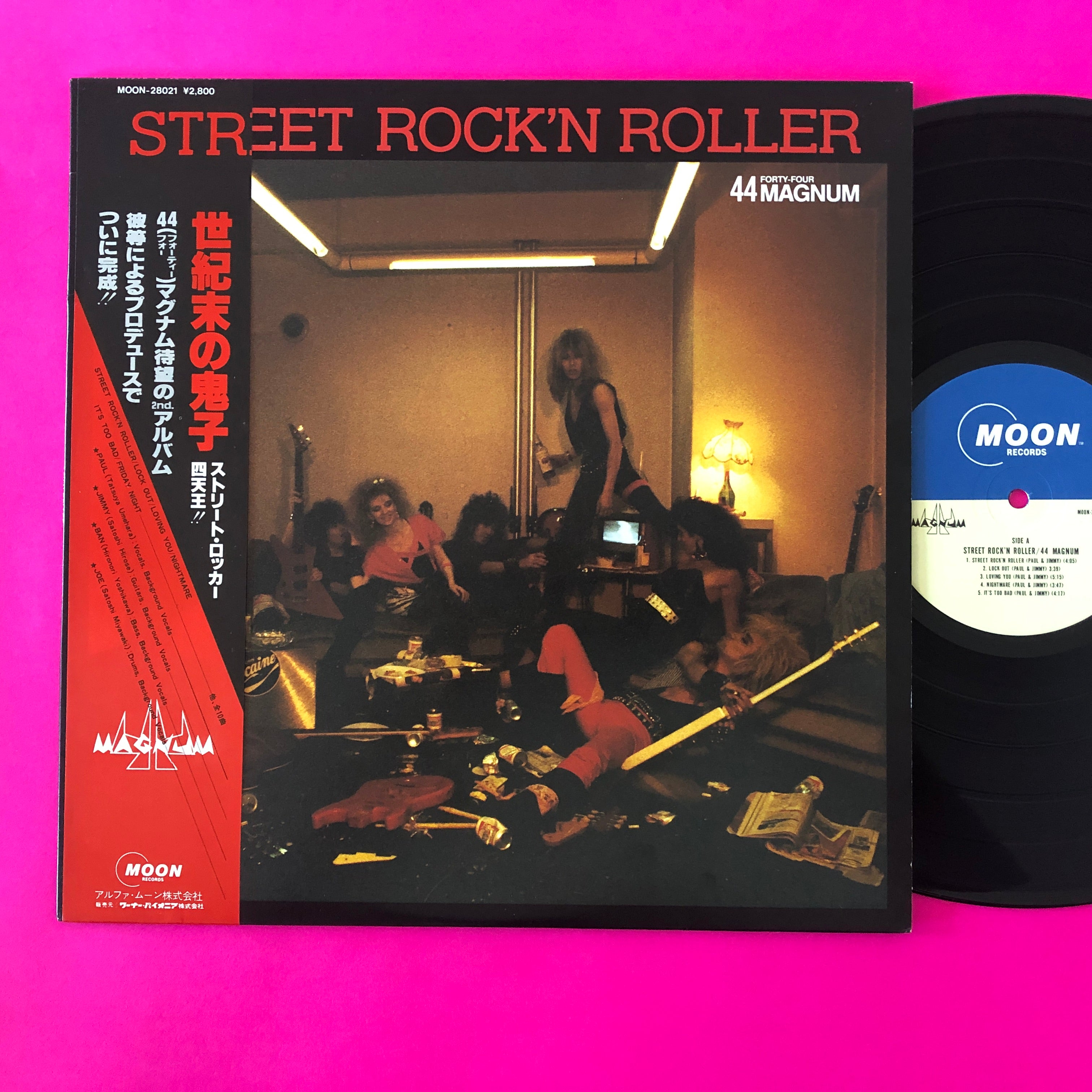 44Magnum : Street Rock'N Roller (LP, Album)
