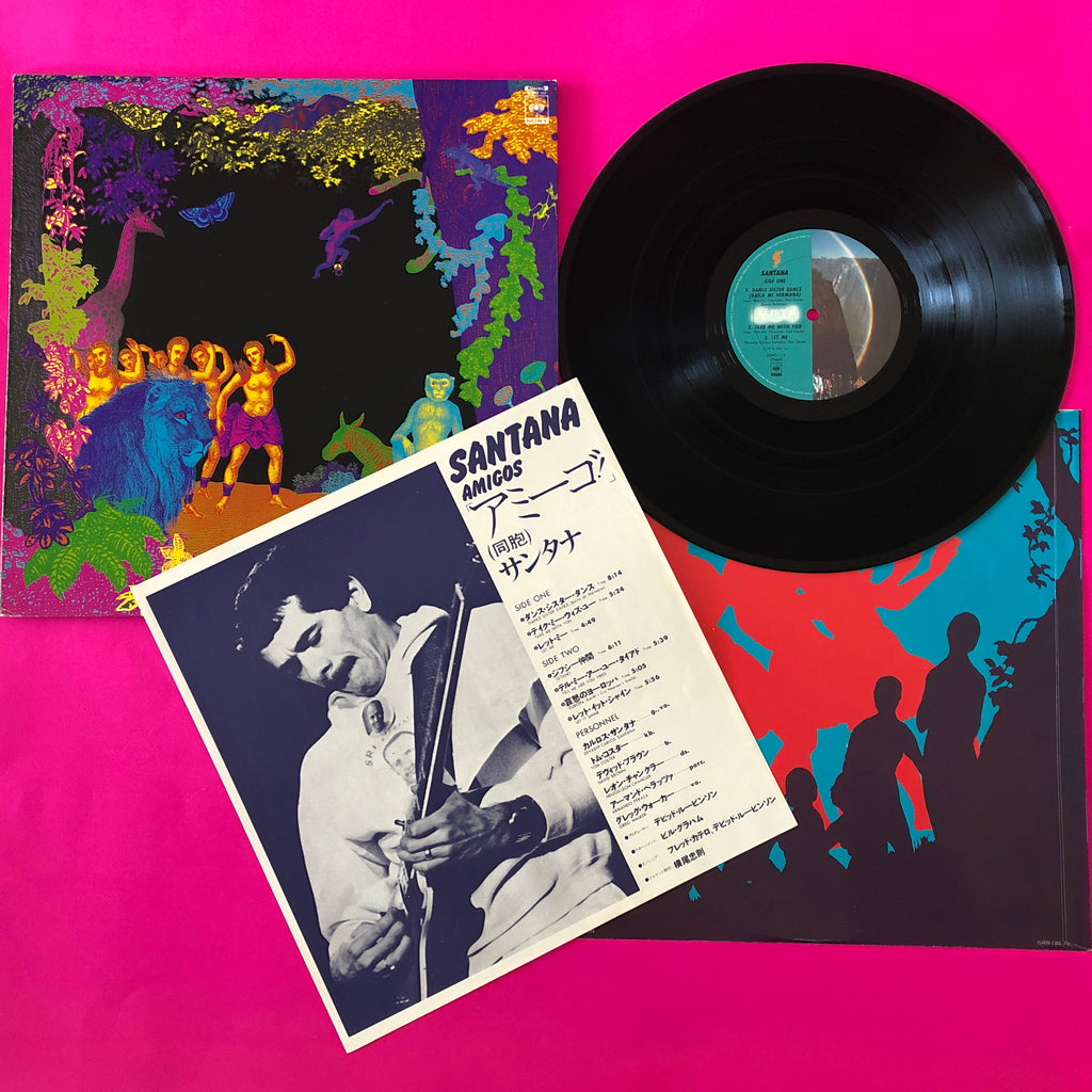 Santana : Amigos (LP, Album, Gat)