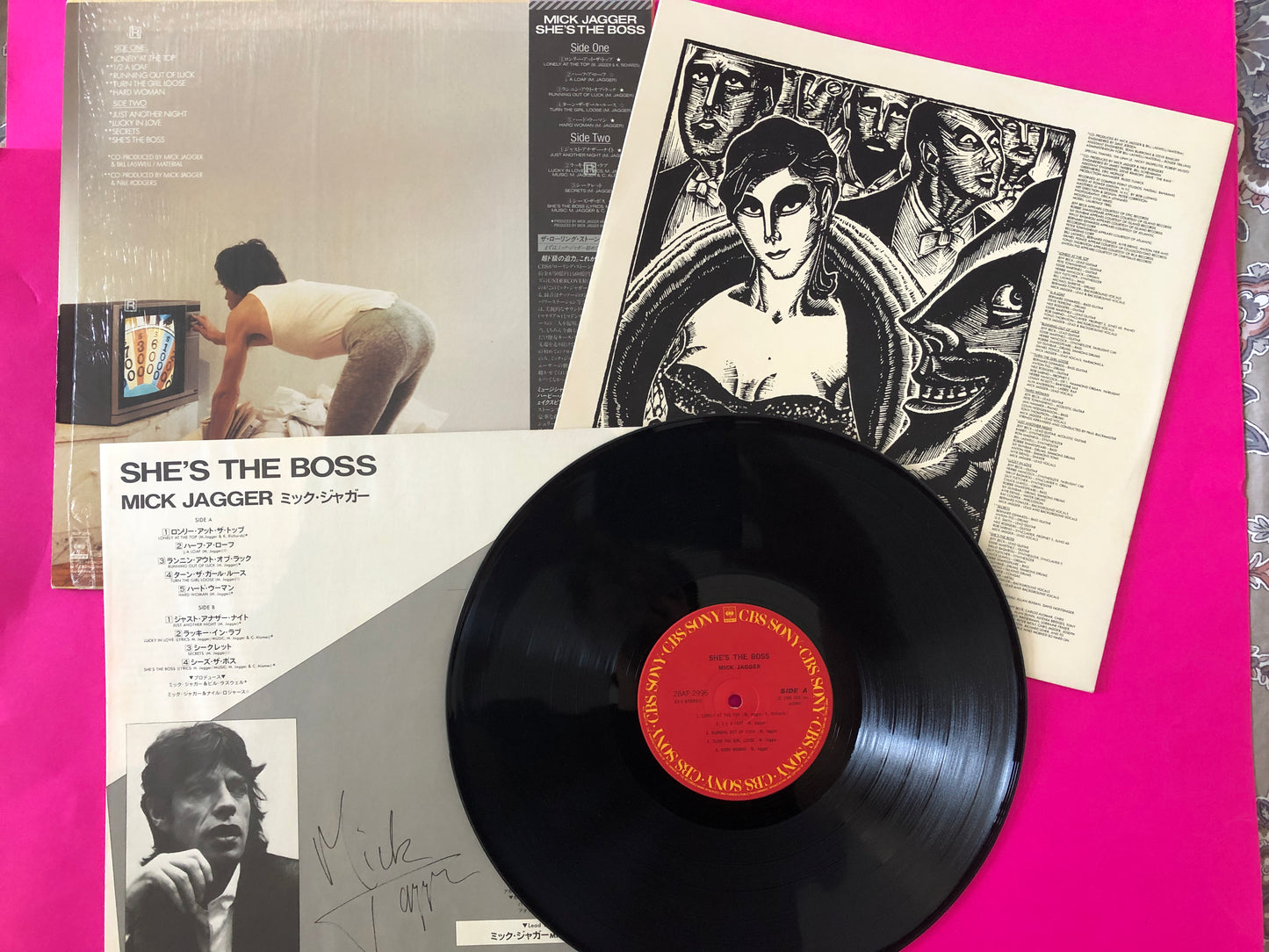 Mick Jagger : She's The Boss (LP, Album)