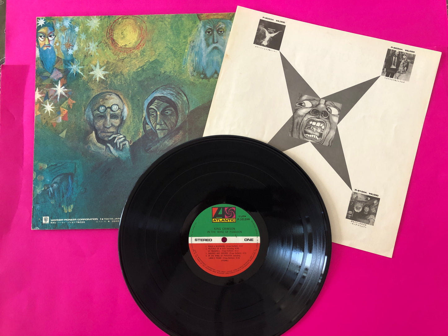 King Crimson : In The Wake Of Poseidon (LP, Album, RE, Tex)