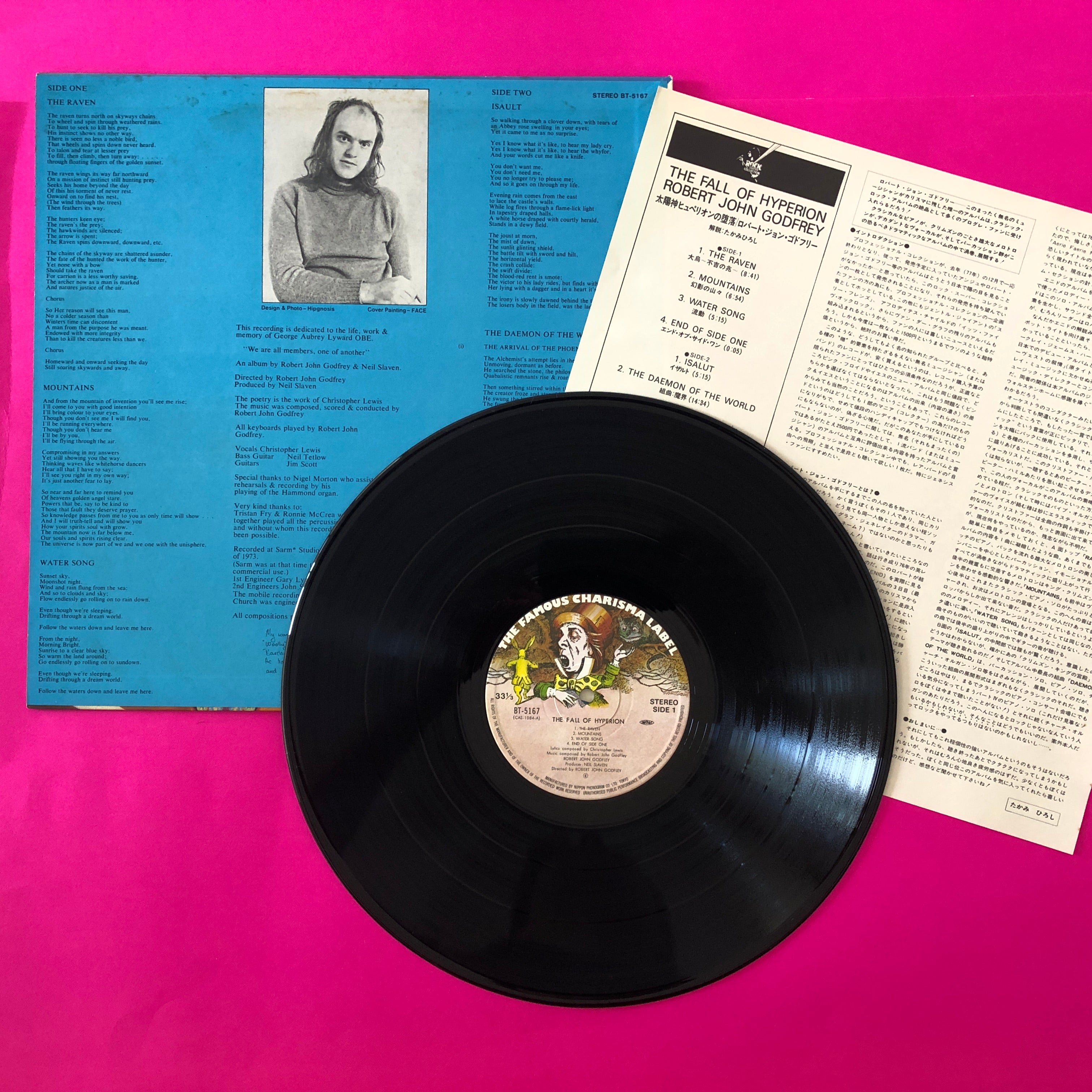 Robert John Godfrey : Fall Of Hyperion (LP, Album)