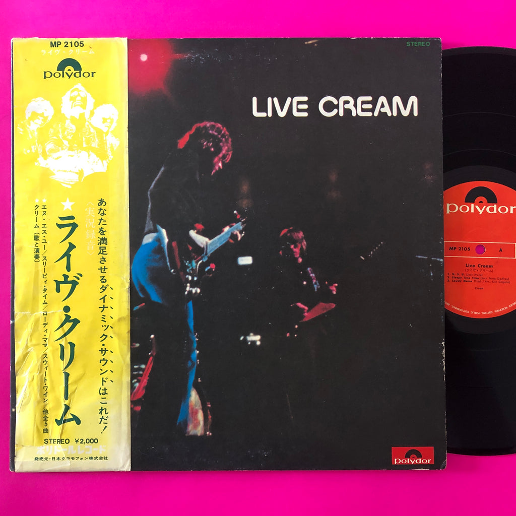 Cream (2) : Live Cream (LP, Album, Gat)
