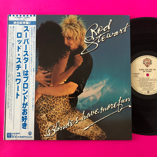 Rod Stewart : Blondes Have More Fun (LP, Album, Gat)