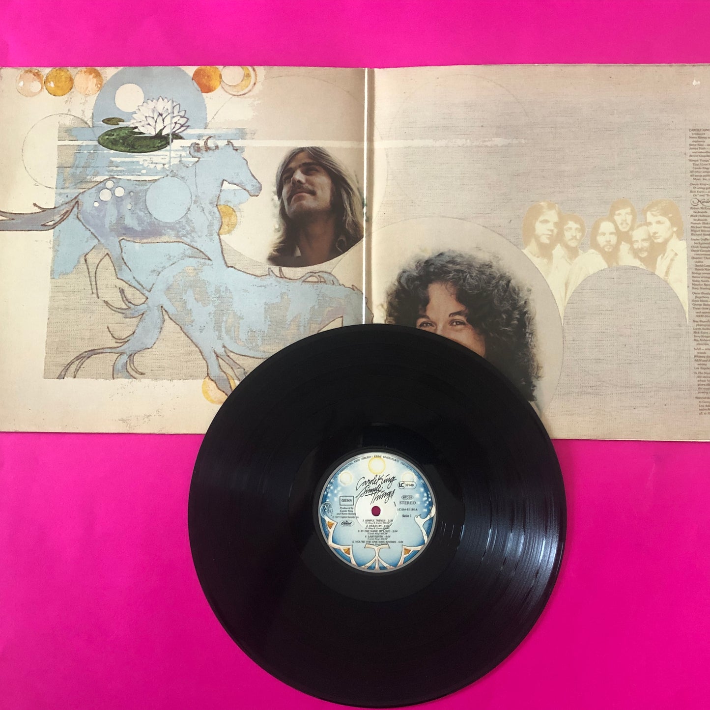 Carole King : Simple Things (LP, Album)
