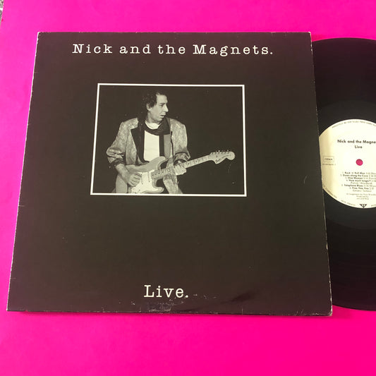 Nick And The Magnets : Live. (LP)