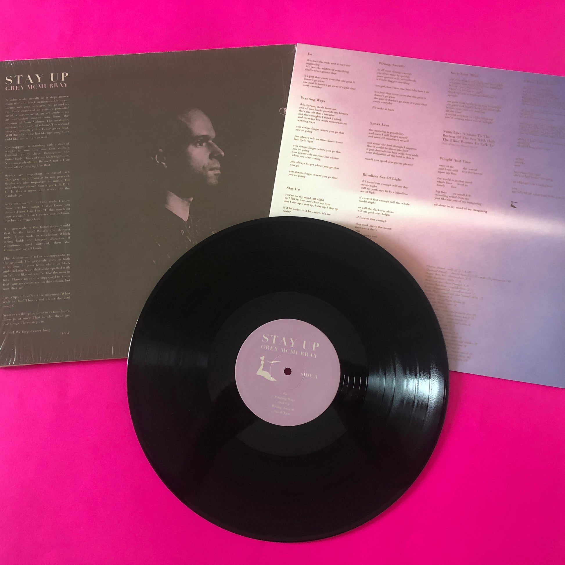 Grey McMurray : Stay Up (LP, Album, 180)