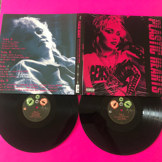 Miley Cyrus : Plastic Hearts (2xLP, Album)