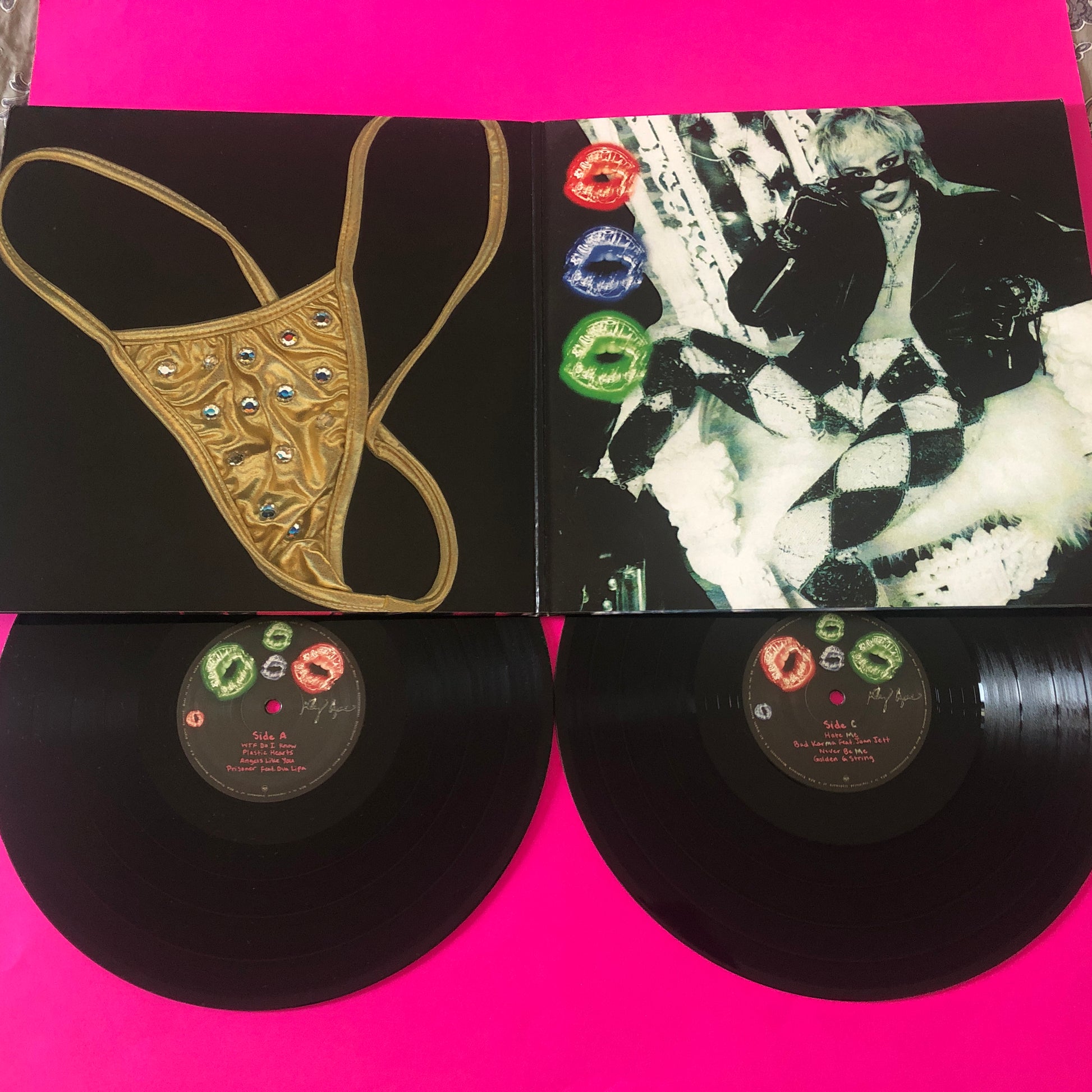 Miley Cyrus : Plastic Hearts (2xLP, Album)
