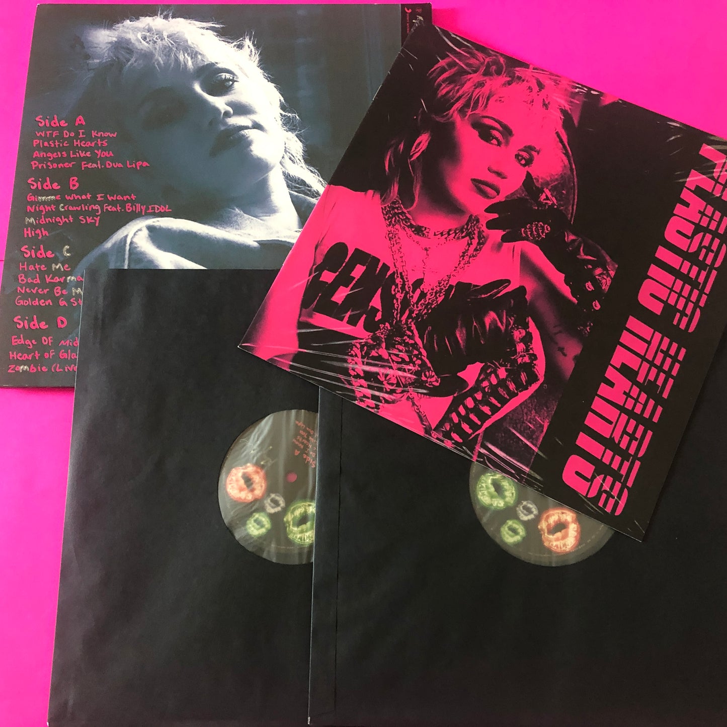 Miley Cyrus : Plastic Hearts (2xLP, Album)