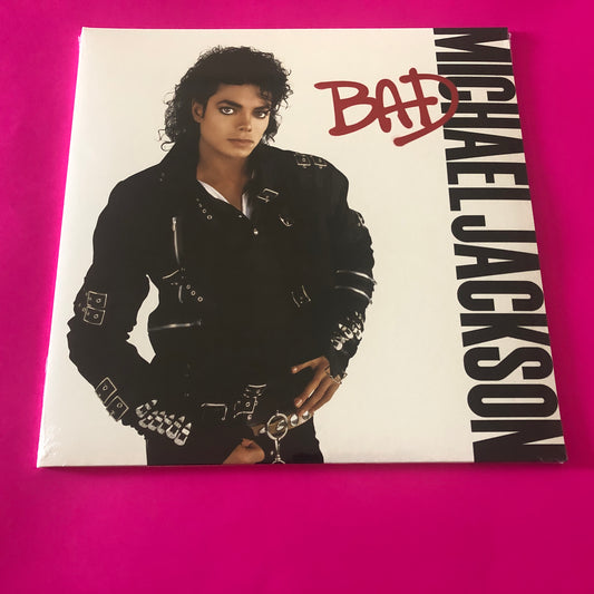 Michael Jackson : Bad (LP, Album, RE, RP, Gat)