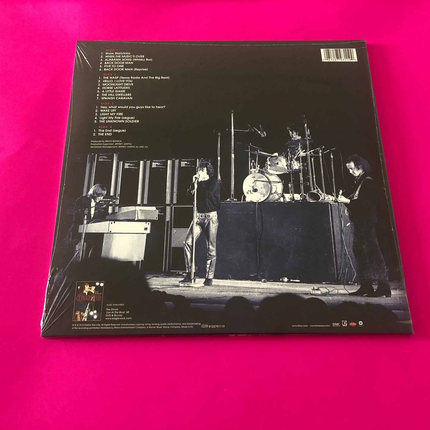 The Doors : Live At The Bowl '68 (2xLP, Album, Gat)
