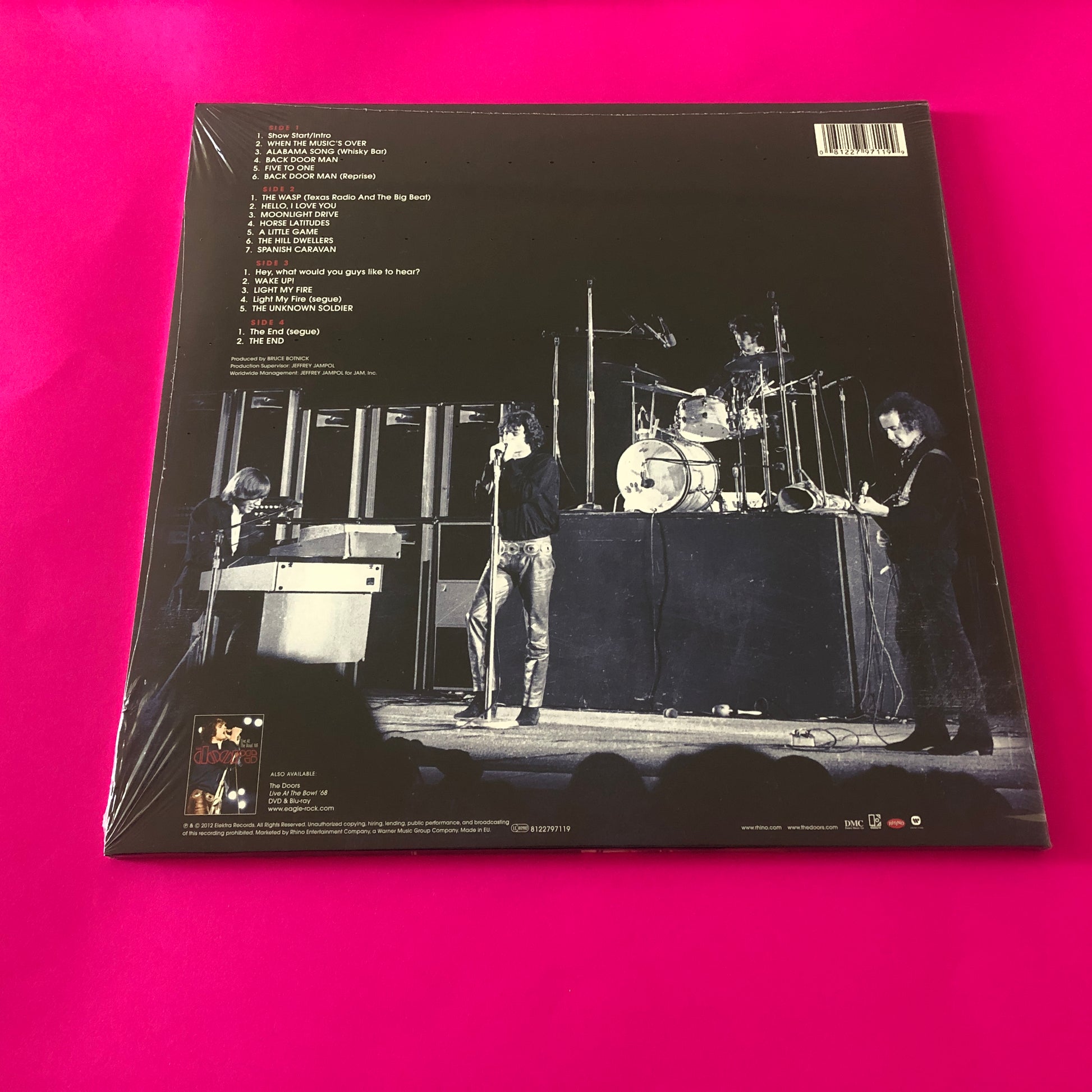 The Doors : Live At The Bowl '68 (2xLP, Album, Gat)