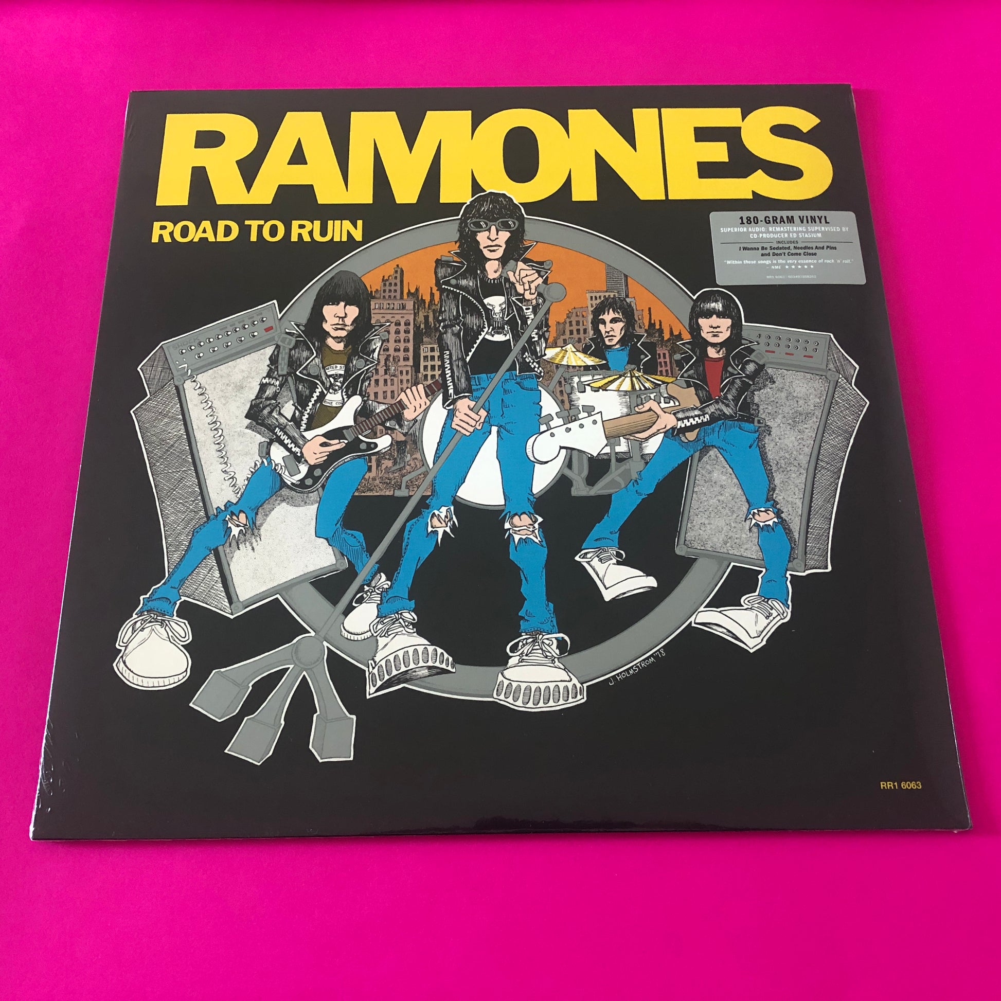 Ramones : Road To Ruin (LP, Album, RE, RM, 180)