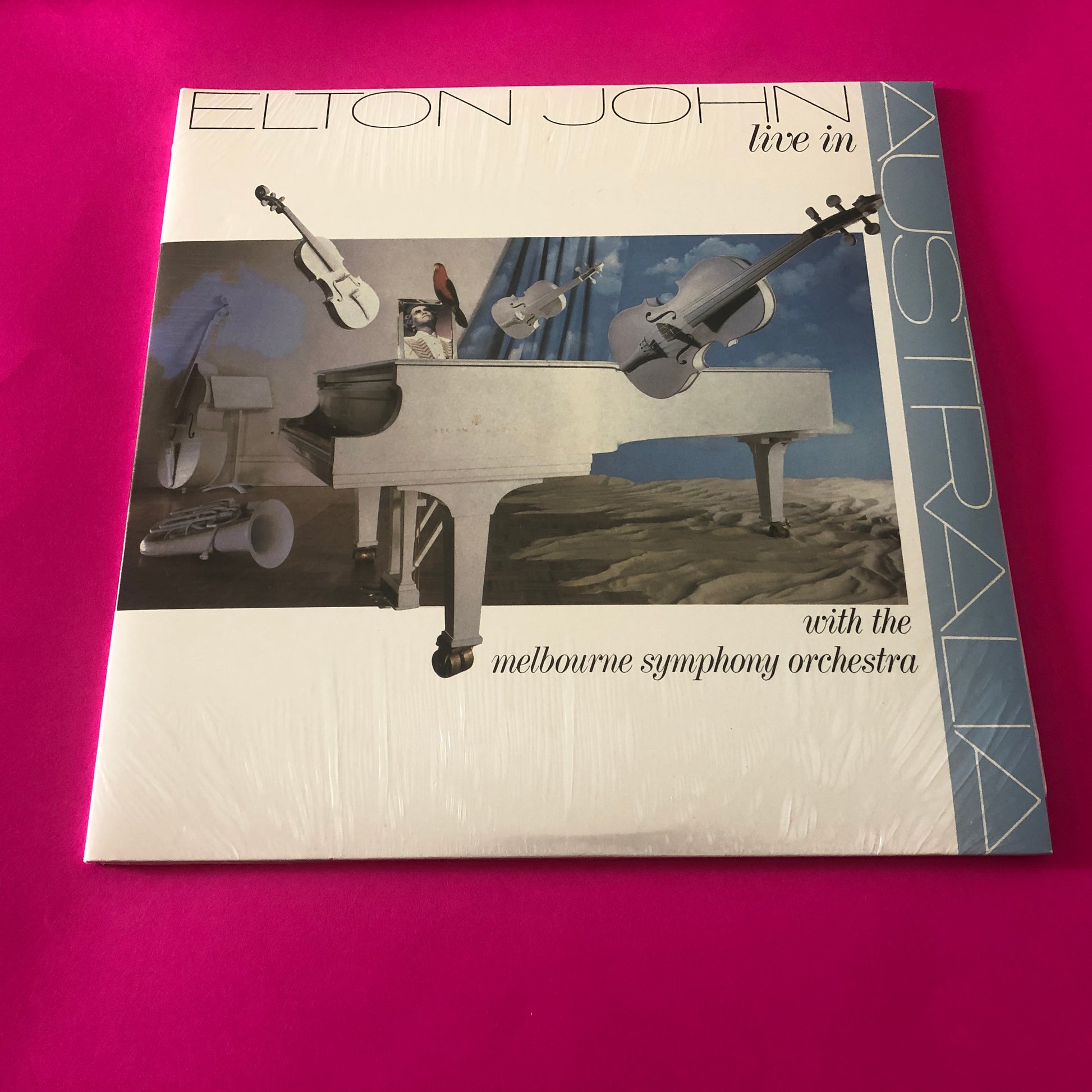 Elton John : Live In Australia (With The Melbourne Symphony Orchestra) (2xLP, RE, RM, 180)