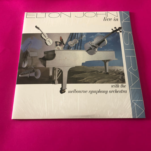 Elton John : Live In Australia (With The Melbourne Symphony Orchestra) (2xLP, RE, RM, 180)