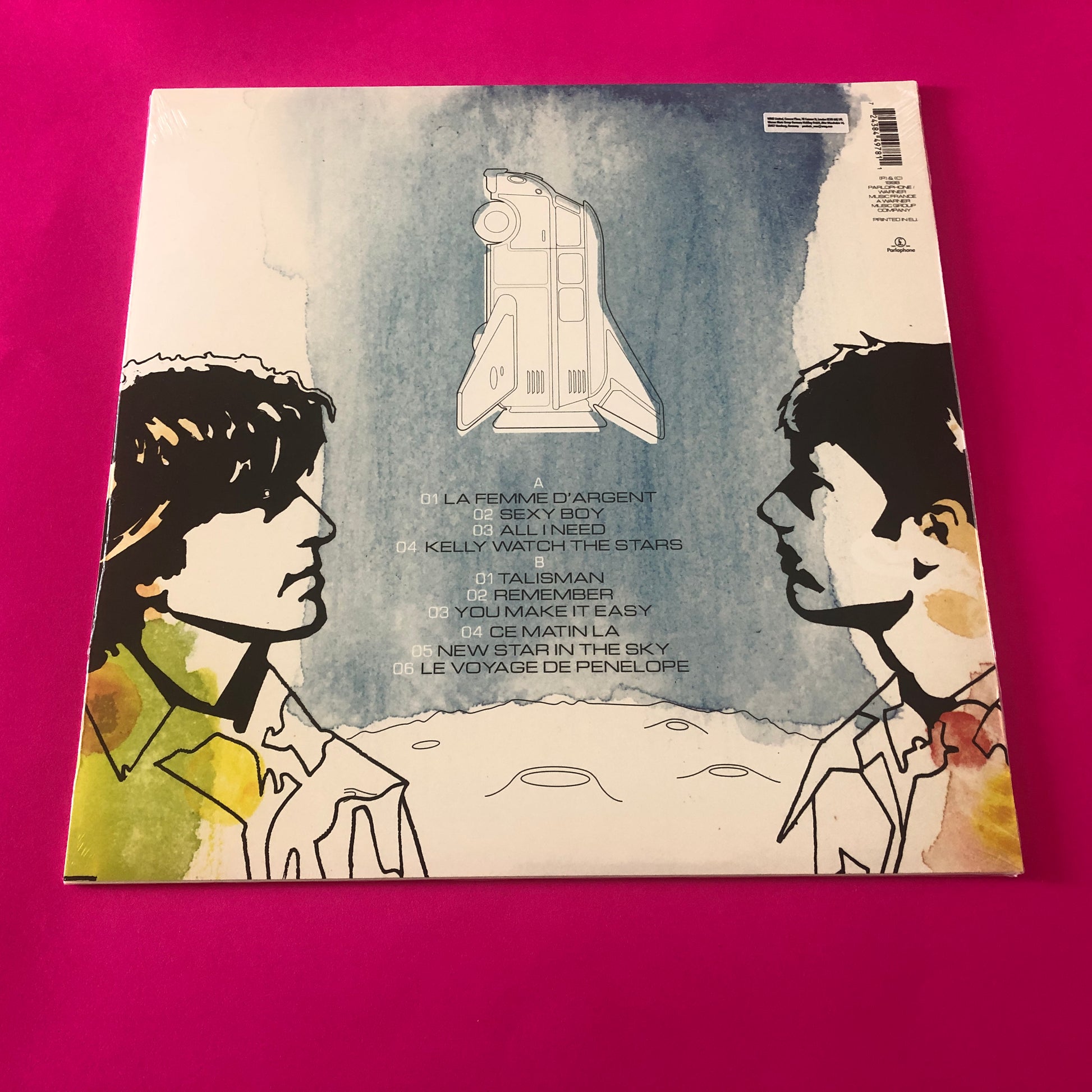 AIR : Moon Safari (LP, Album, RE, RP)