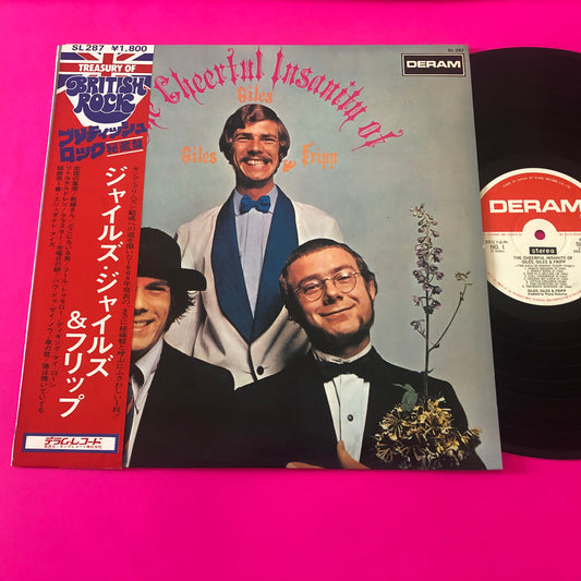 Giles, Giles And Fripp : The Cheerful Insanity Of Giles, Giles & Fripp (LP, Album, RE)