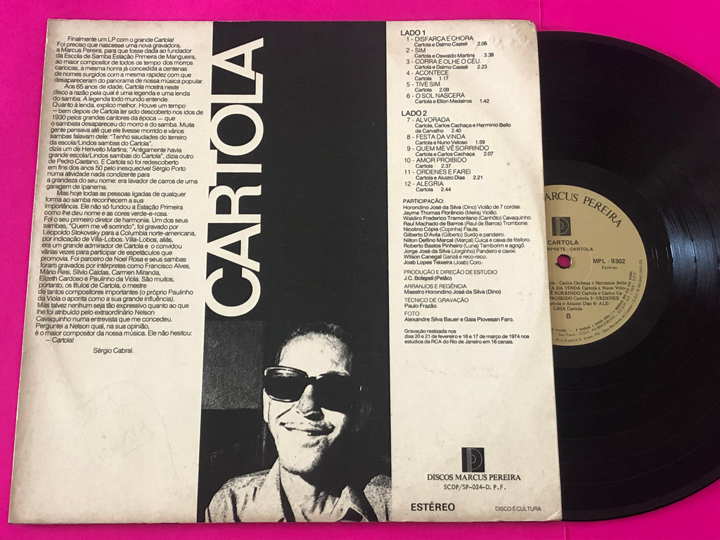 Cartola : Cartola (LP, Album)