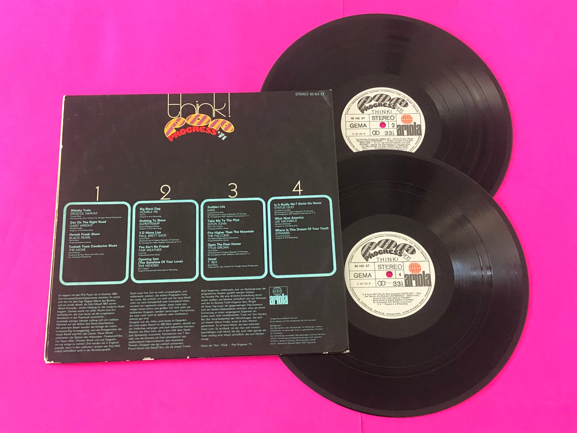 Various : Think - Pop Progress '71 (2xLP, Album, Comp)