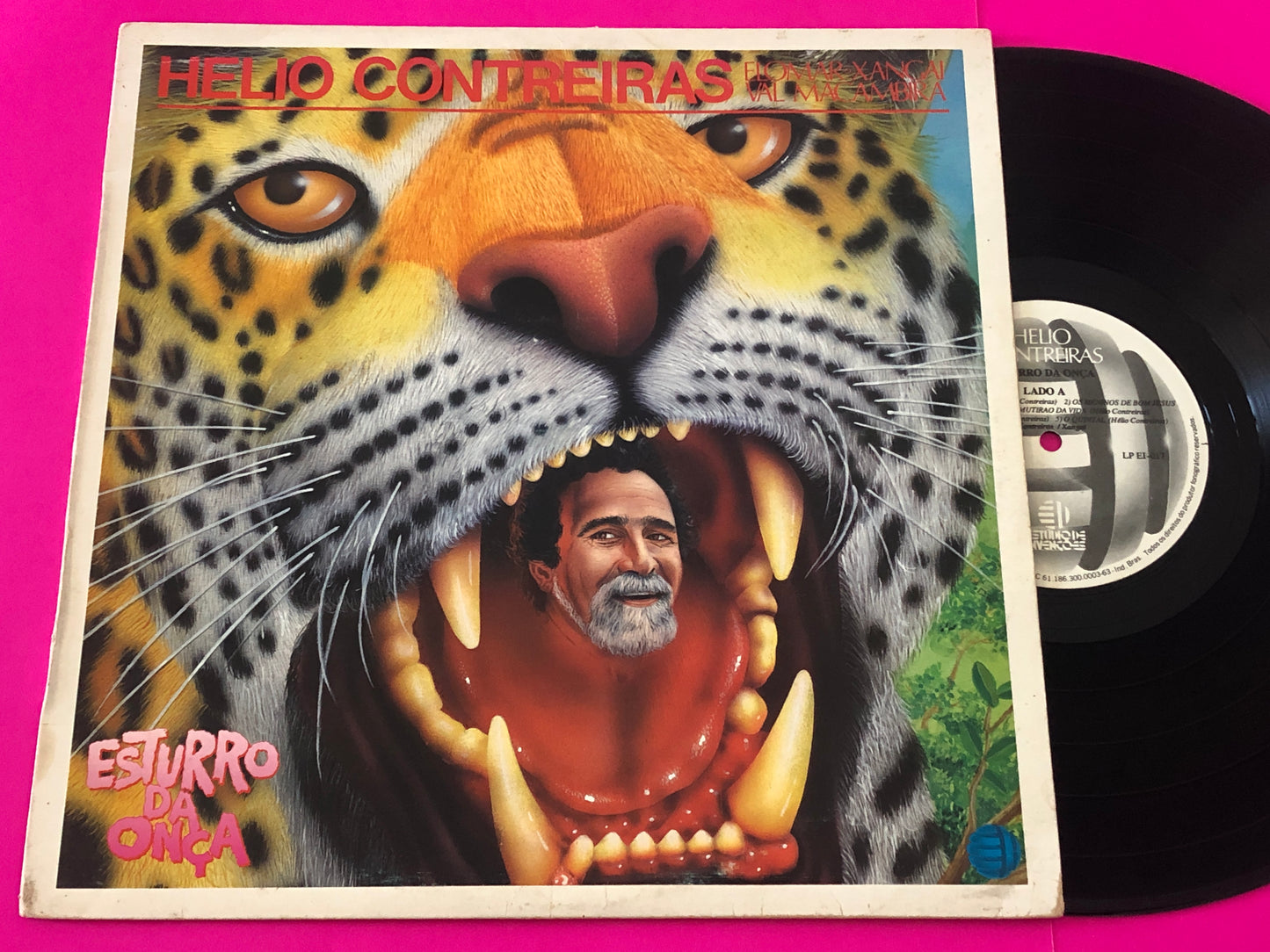 Helio Contreiras : Esturro Da Onça (LP, Album)