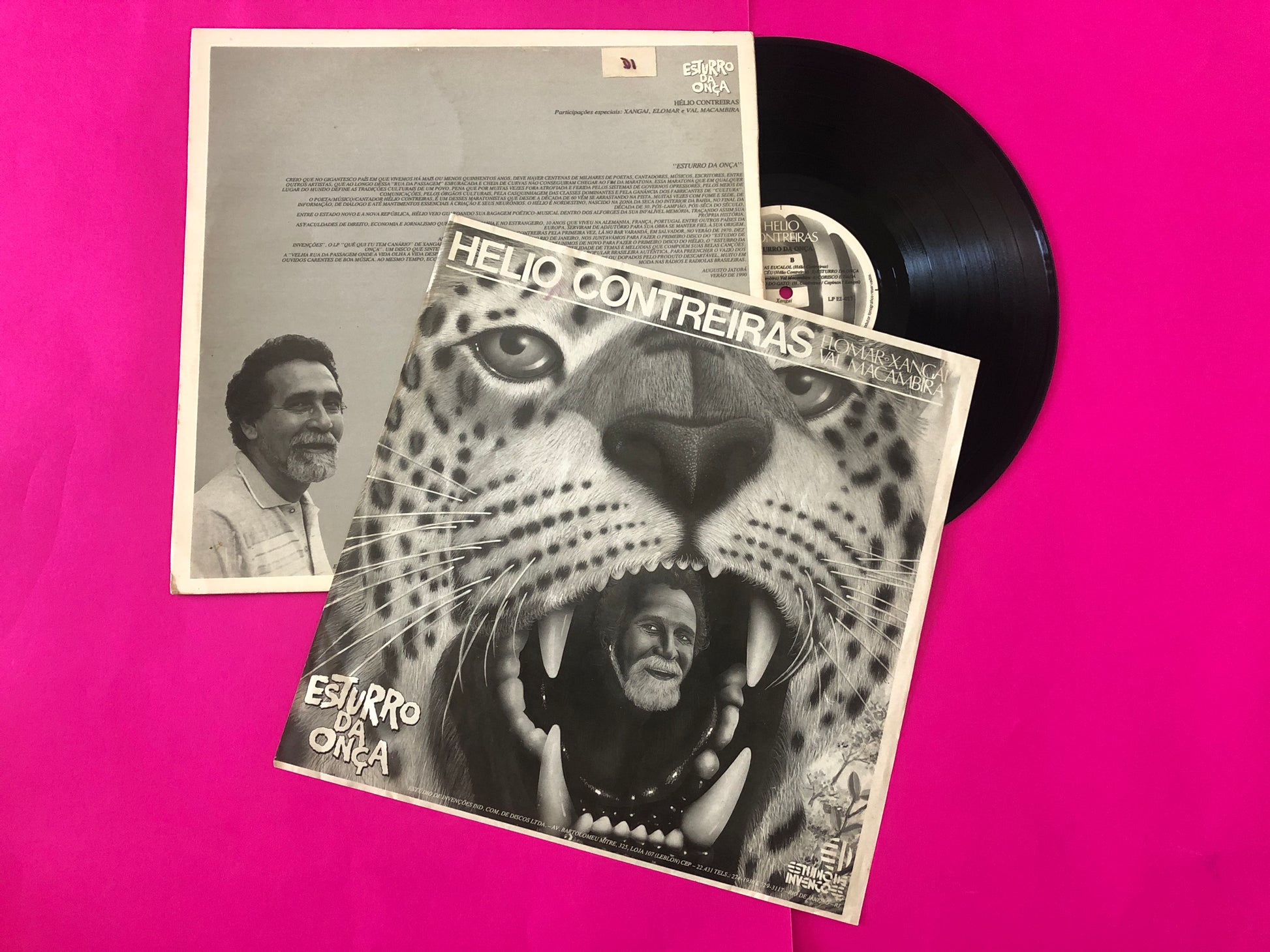 Helio Contreiras : Esturro Da Onça (LP, Album)