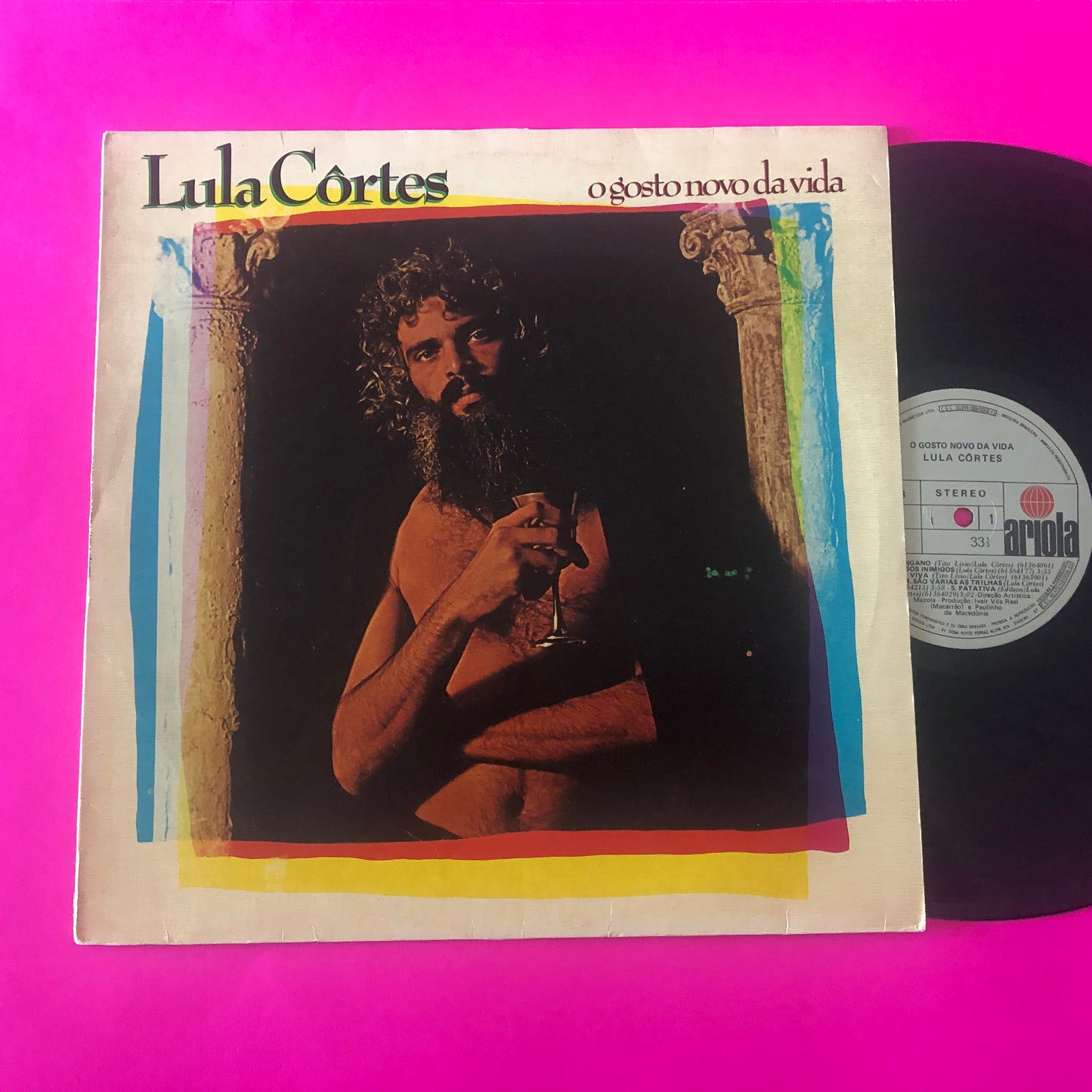 Lula Côrtes : O Gosto Novo Da Vida (LP, Album)