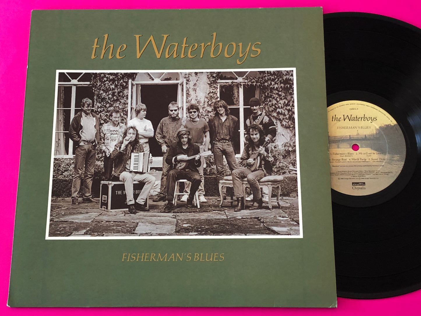 The Waterboys : Fisherman's Blues (LP, Album, PRT)