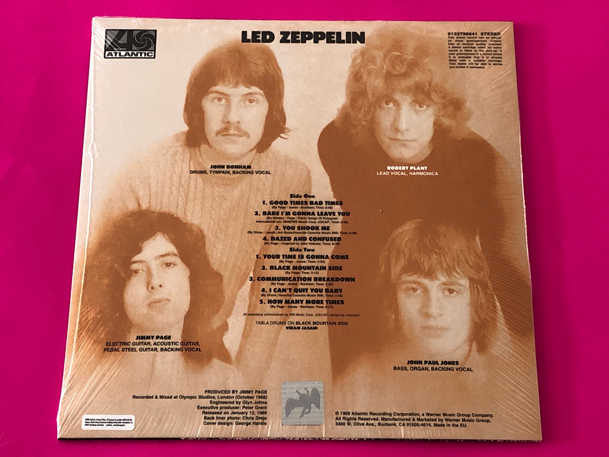 Led Zeppelin : Led Zeppelin (LP, Album, RE, RM, 180)