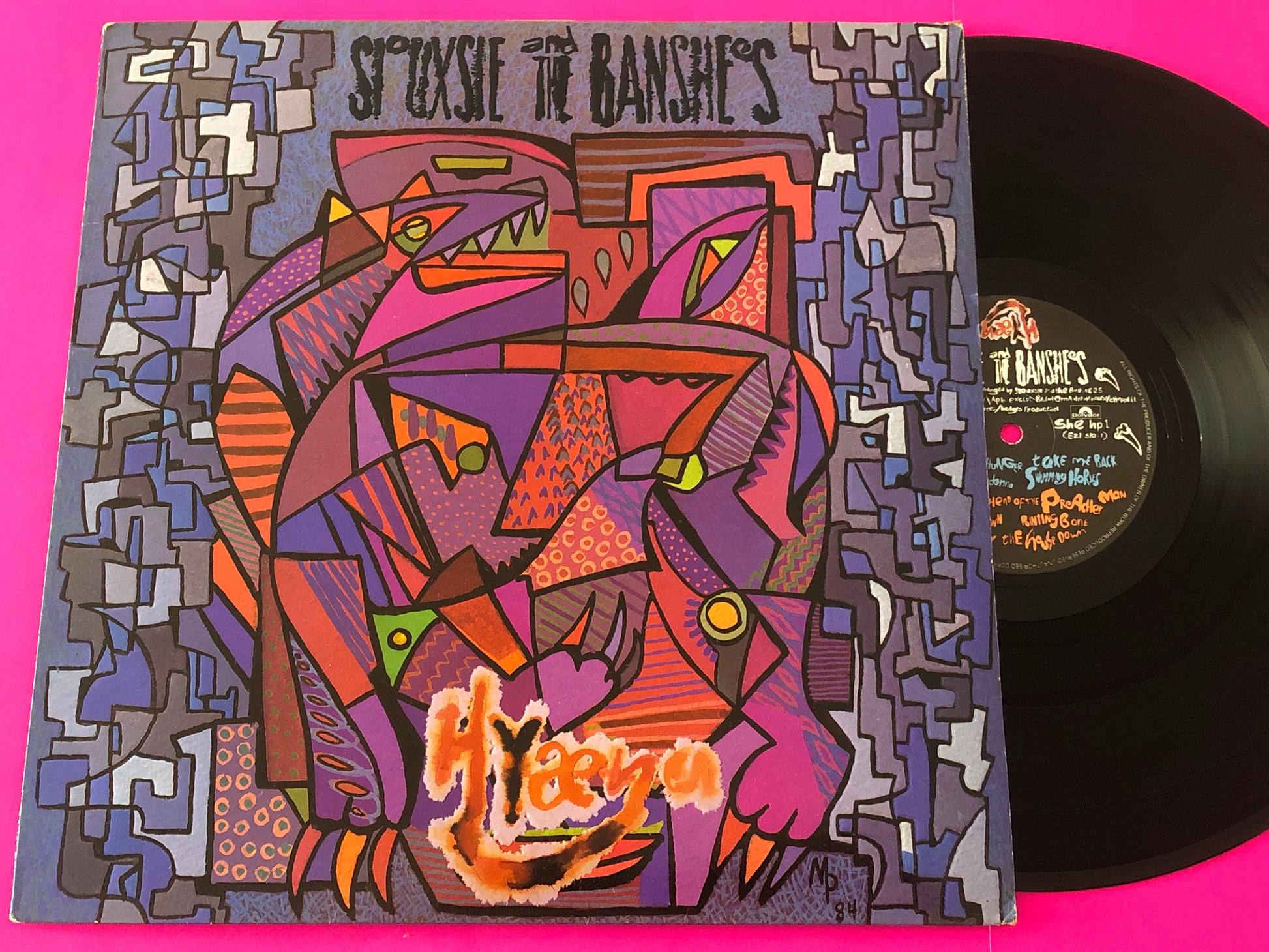 Siouxsie & The Banshees : Hyaena (LP, Album, Emb)