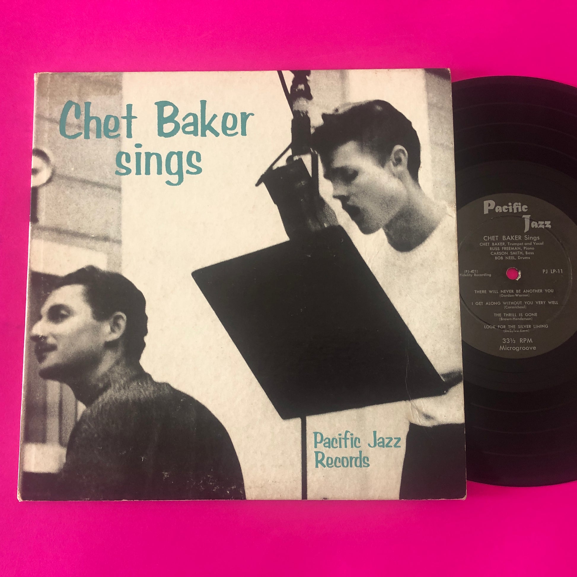 Chet Baker : Chet Baker Sings (10", Album, RP)