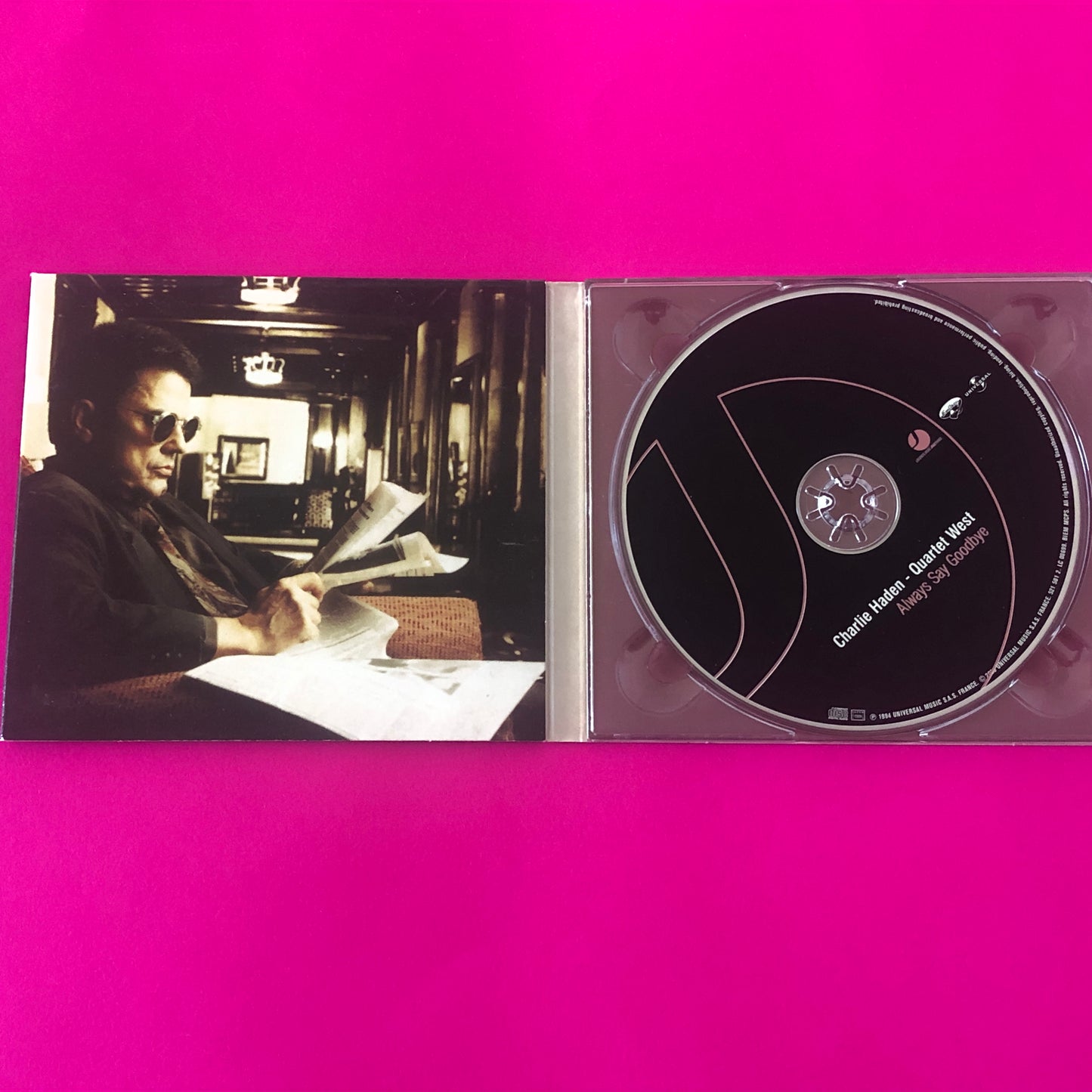 Charlie Haden Quartet West : Always Say Goodbye (CD, Album, RE, RM, Dig)