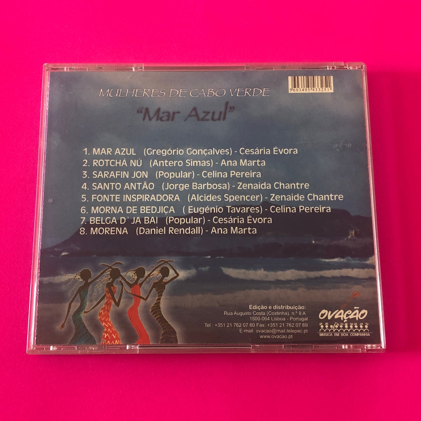 Cesaria Evora / Ana Emília Marta / Celina Pereira / Zenaida Chantre : Mulheres De Cabo Verde - "Mar Azul" (CD)