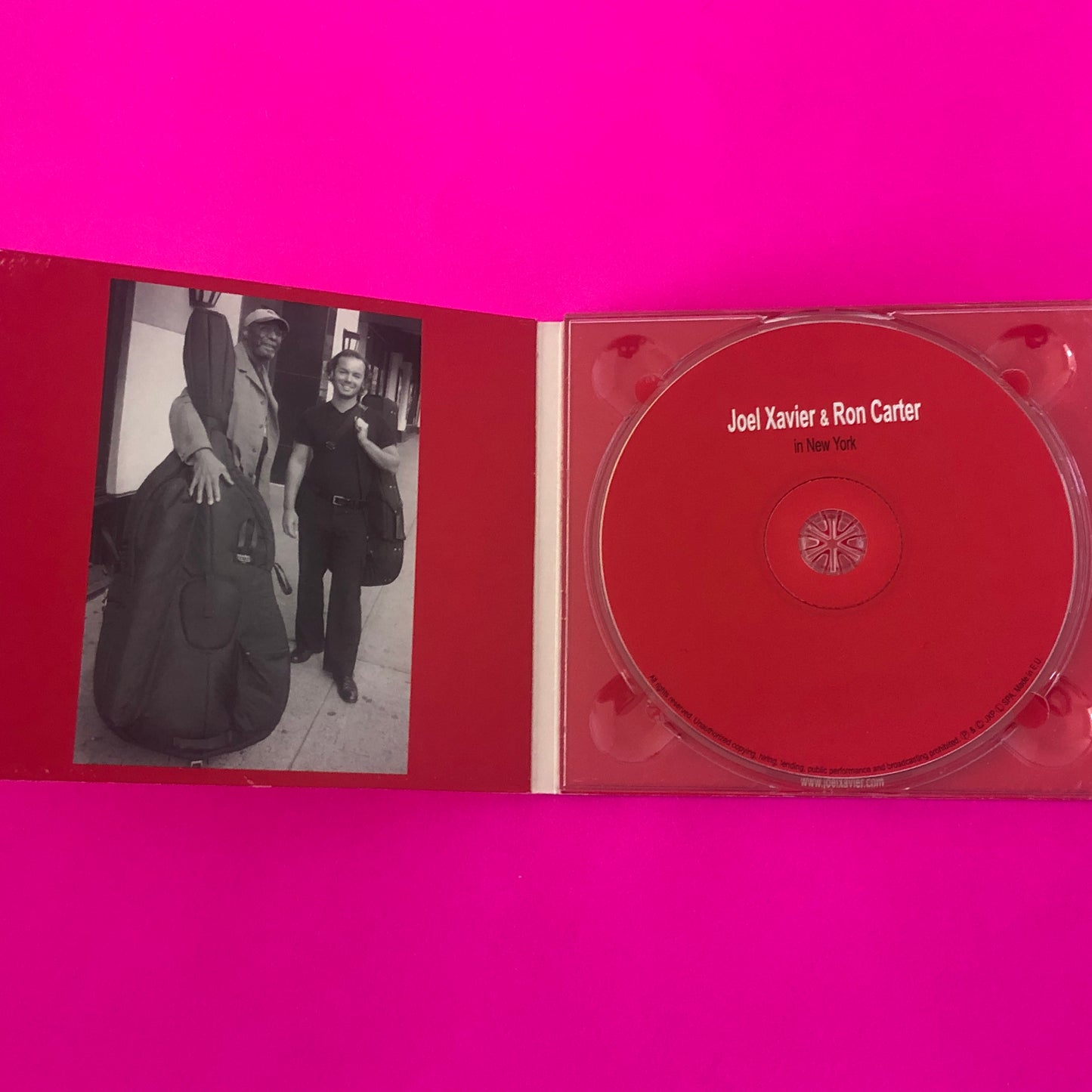 Joel Xavier (2) & Ron Carter : In New York (CD, Album, Dig)