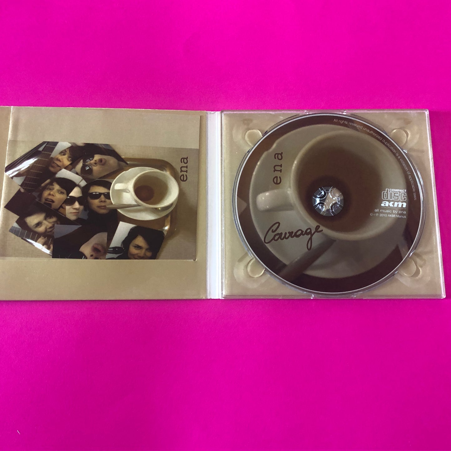 Ena (6) : Courage (CD, Album)