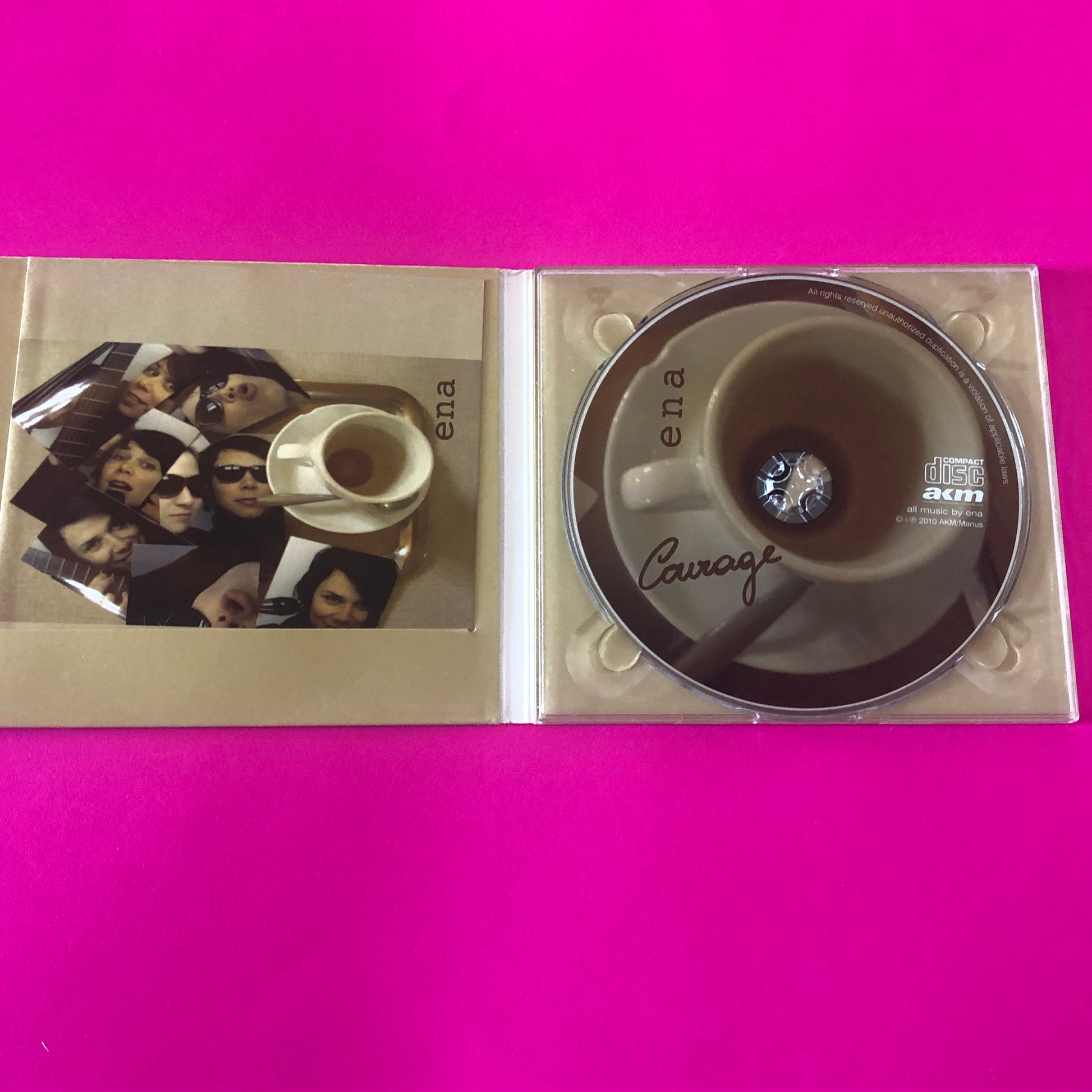 Ena (6) : Courage (CD, Album)