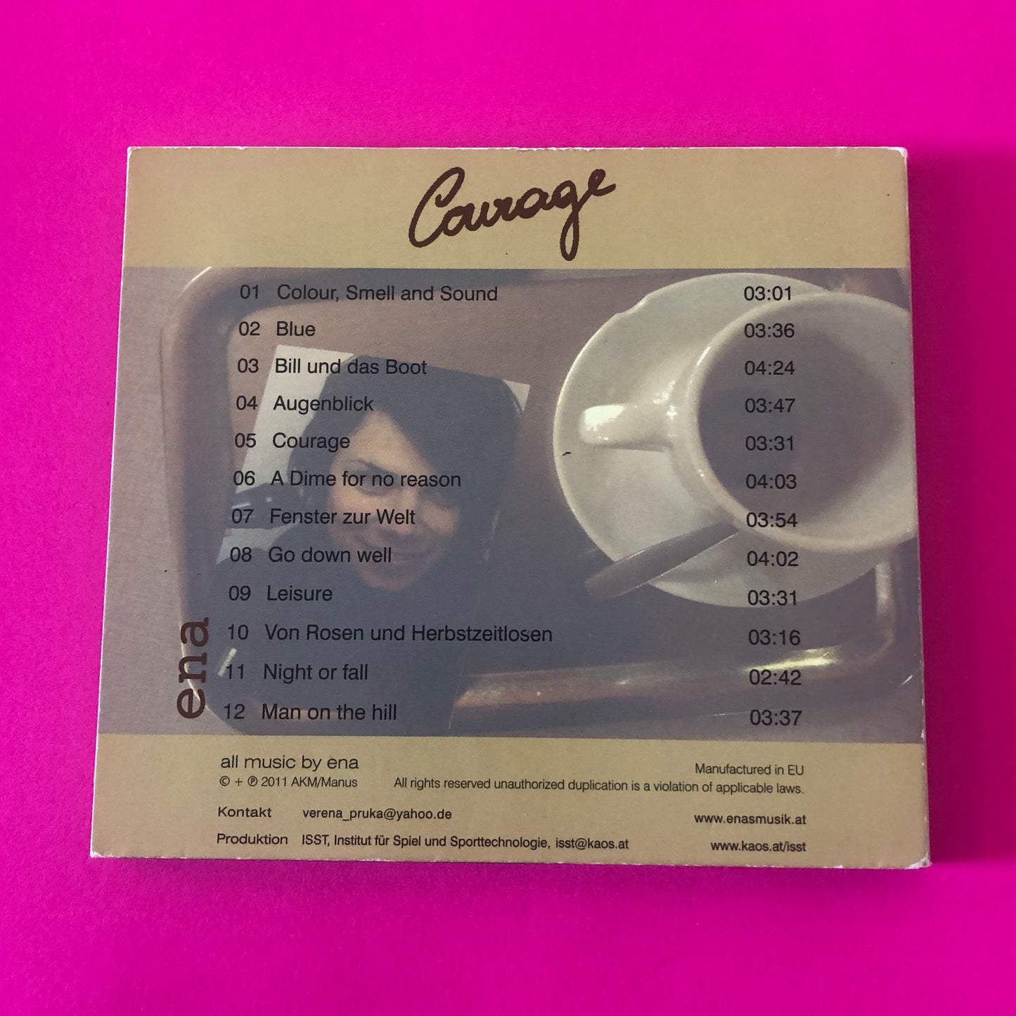 Ena (6) : Courage (CD, Album)